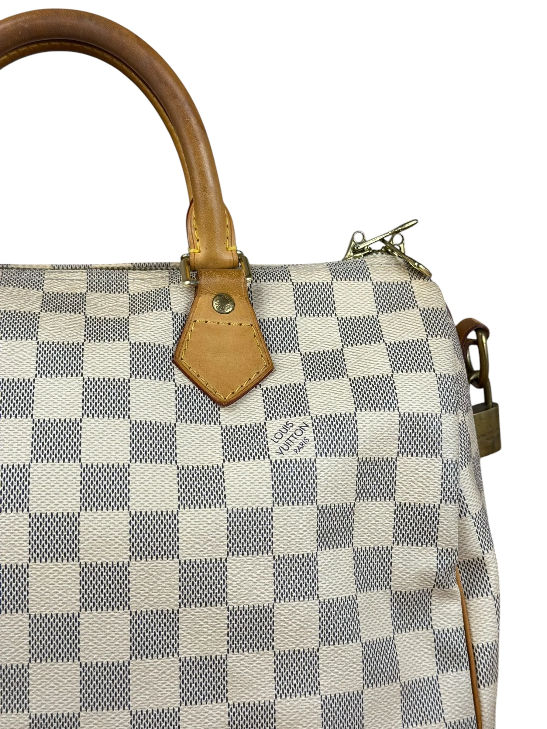 Louis Vuitton Damier Azur Speedy Bandouliere 30 - Image 3