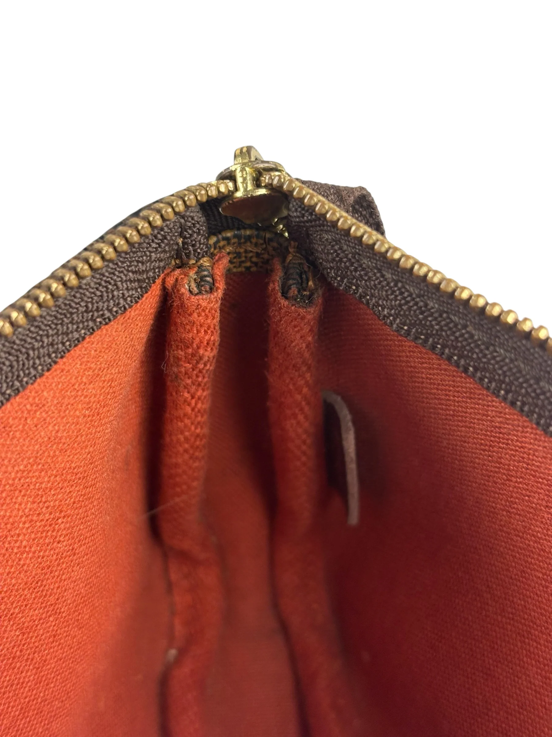 Louis Vuitton Damier Ebene Mini Pochette (Replacement Chain) - Image 8
