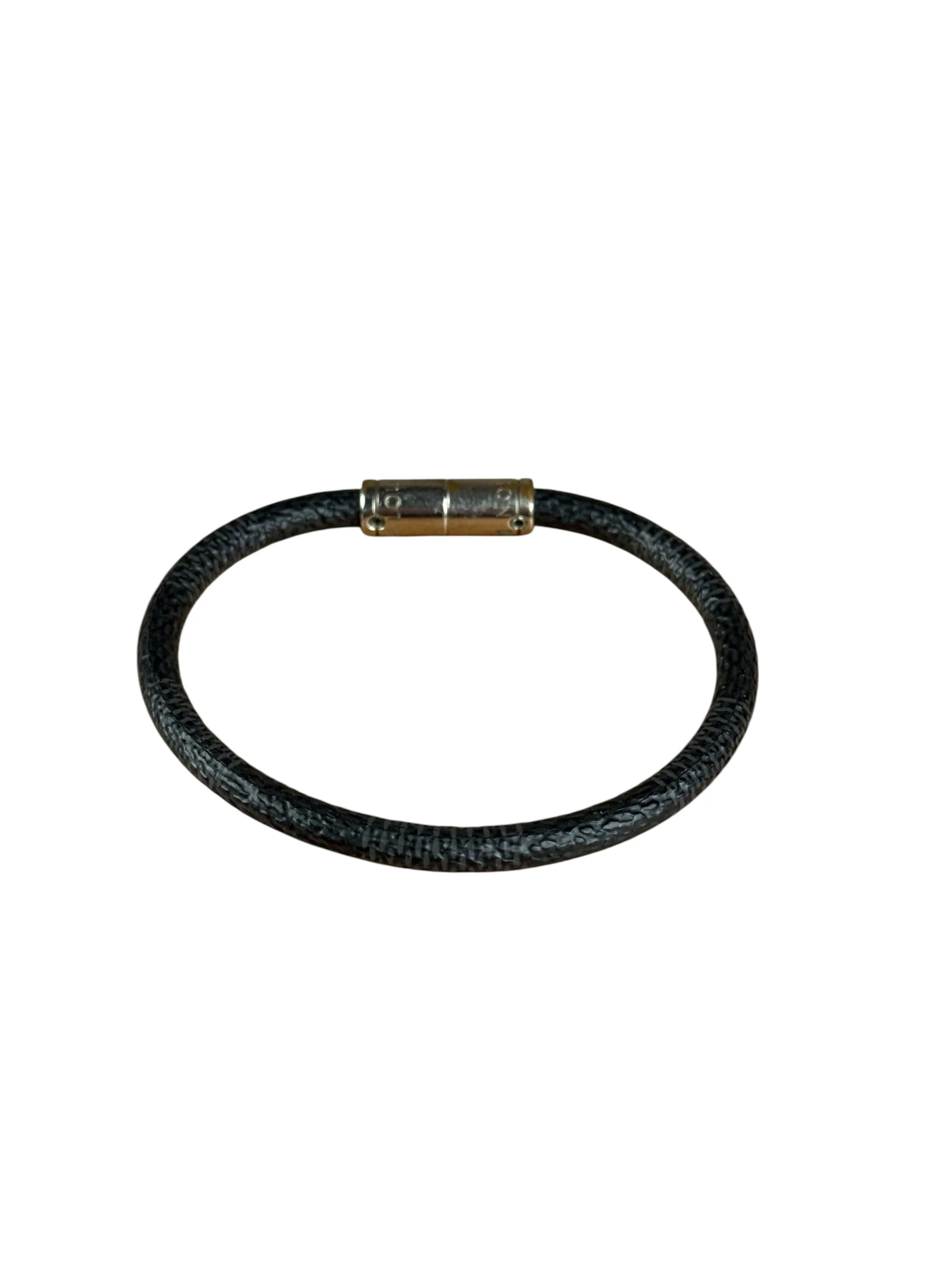 Louis Vuitton Damier Graphite Keep It Bracelet - Image 5