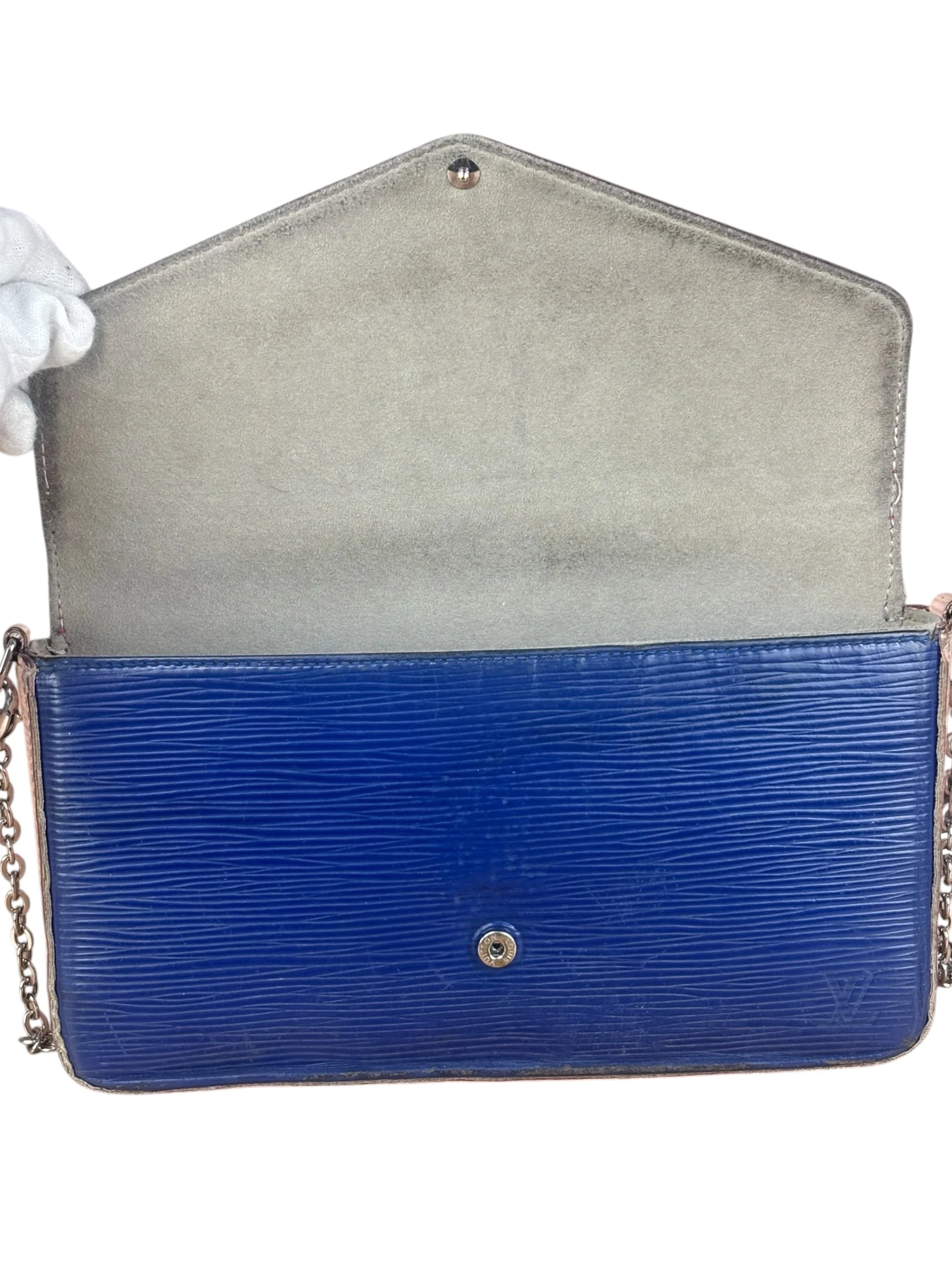 Louis Vuitton Epi Tricolor Félicie Pochette Shoulder Bag - Image 7