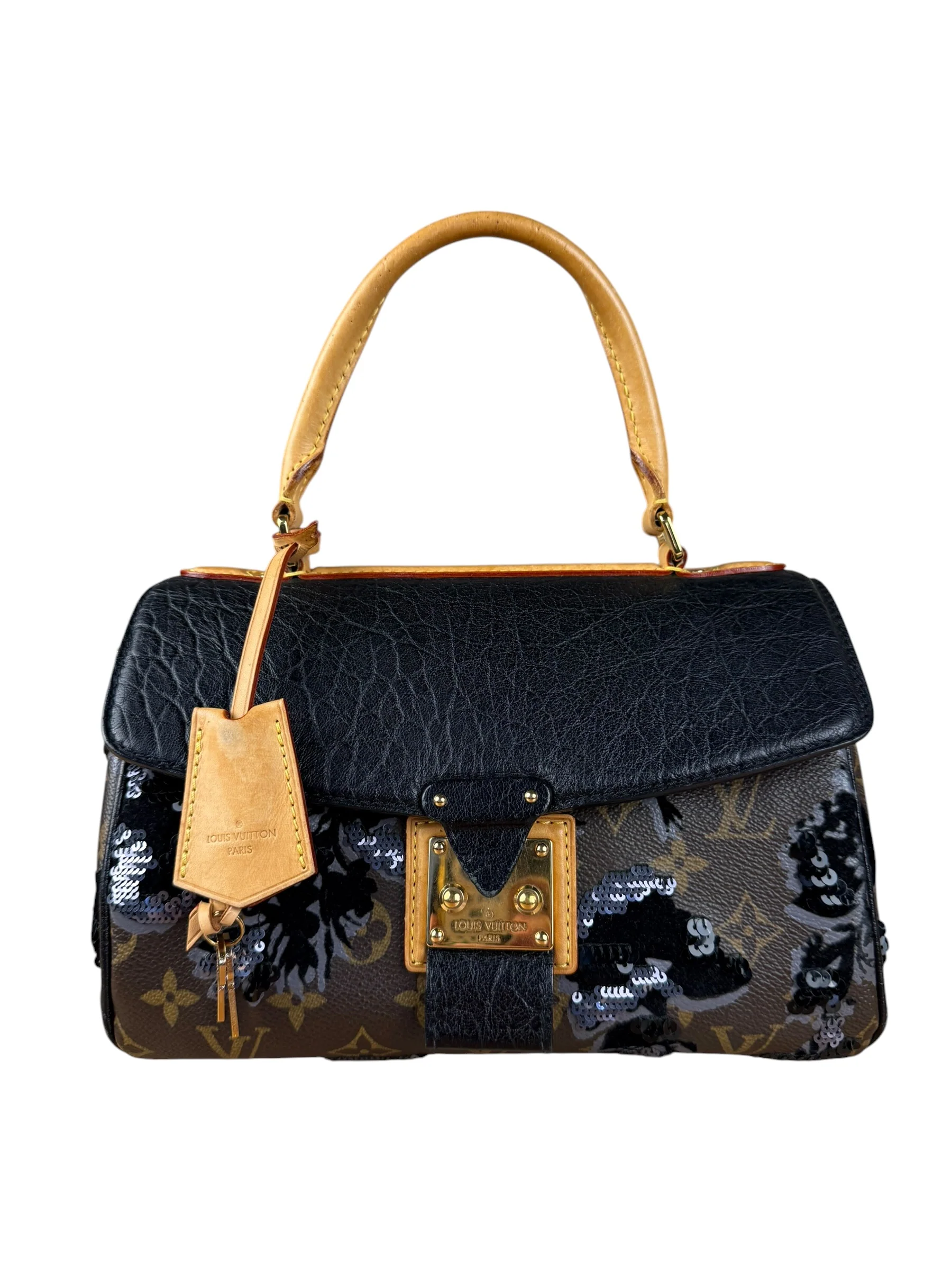Louis Vuitton Fleur De Jais Carrousel Handbag
