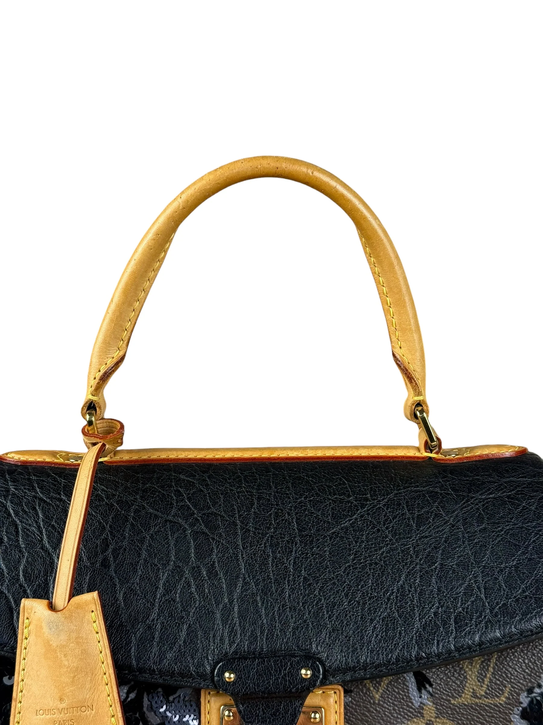 Louis Vuitton Fleur De Jais Carrousel Handbag - Image 6