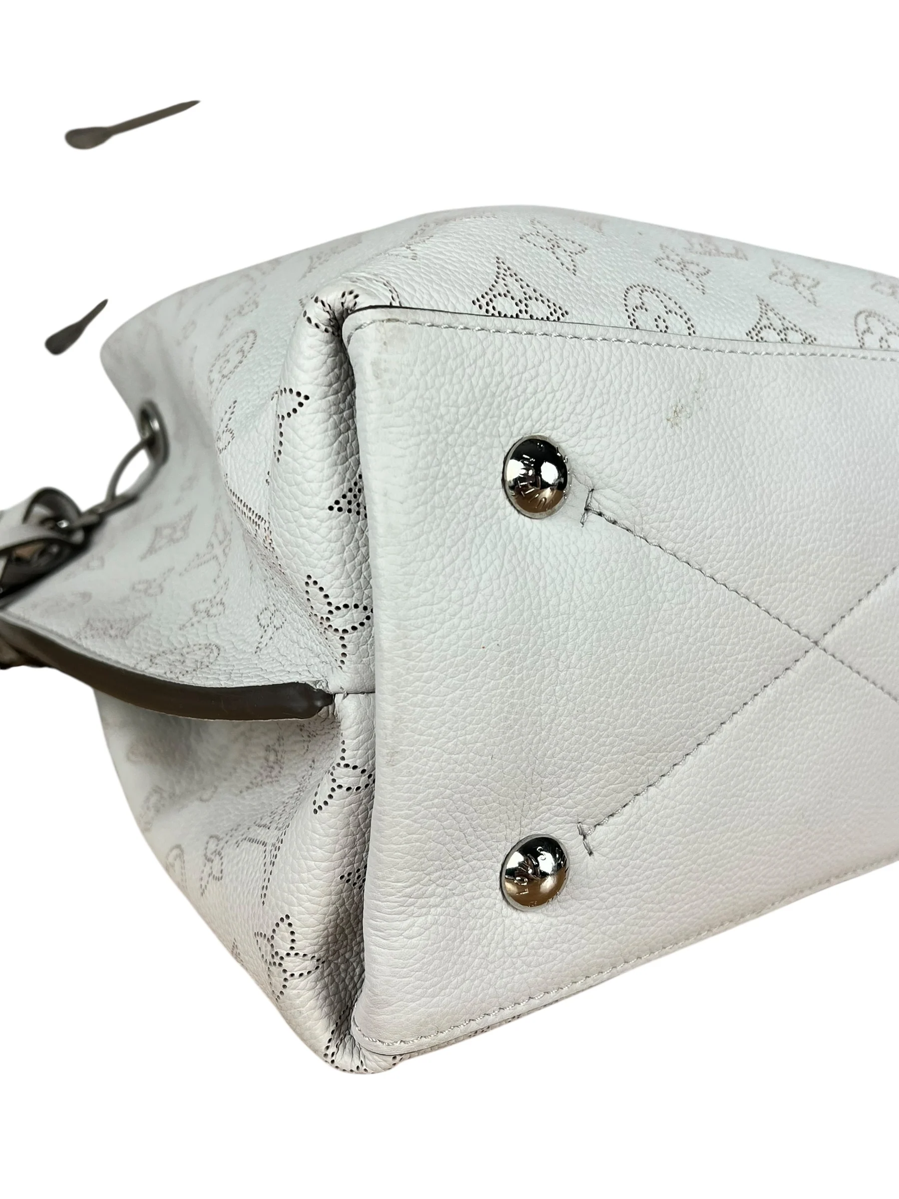 Louis Vuitton Leather Muria Bucket Bag - Image 13