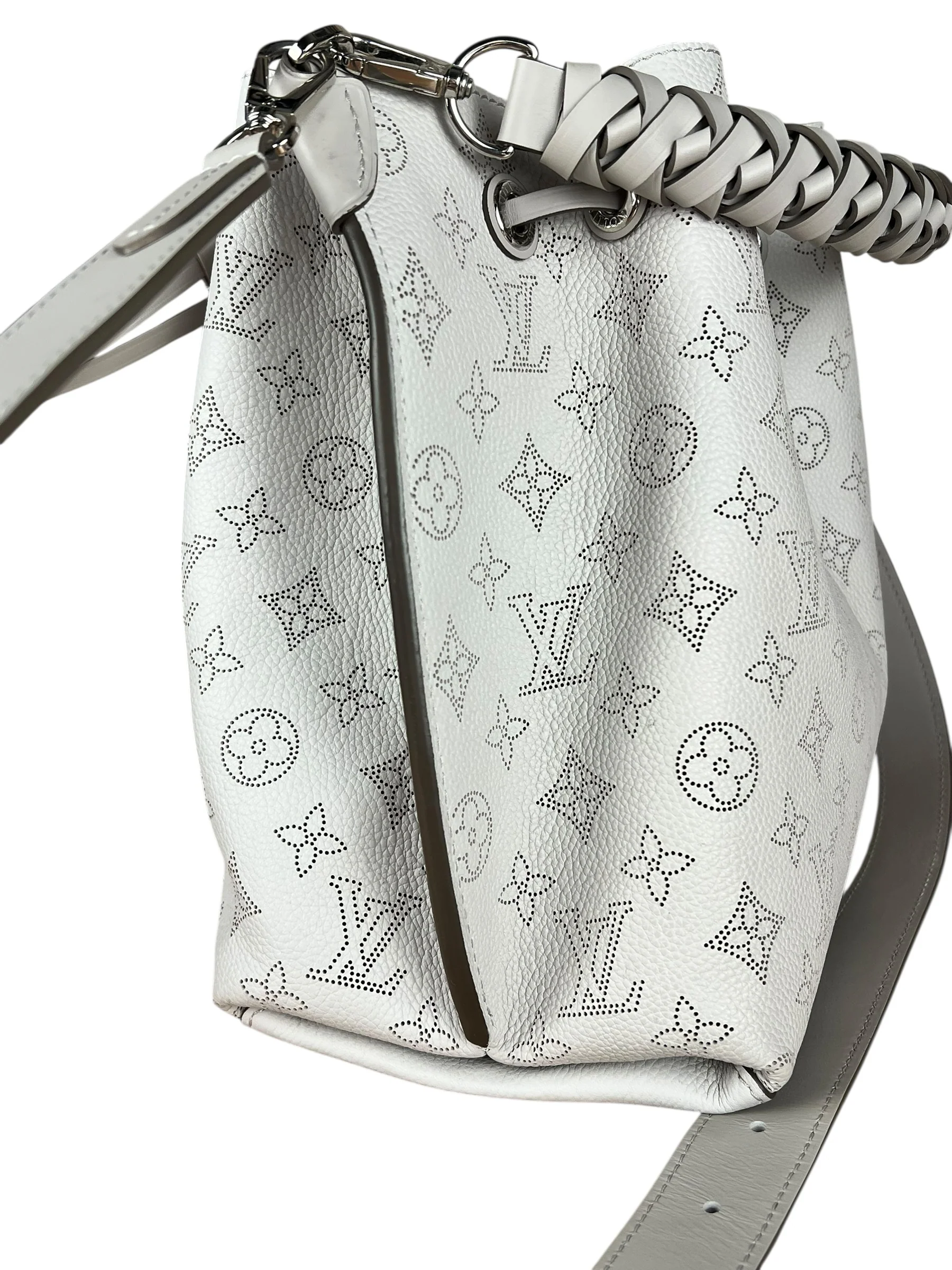 Louis Vuitton Leather Muria Bucket Bag - Image 17