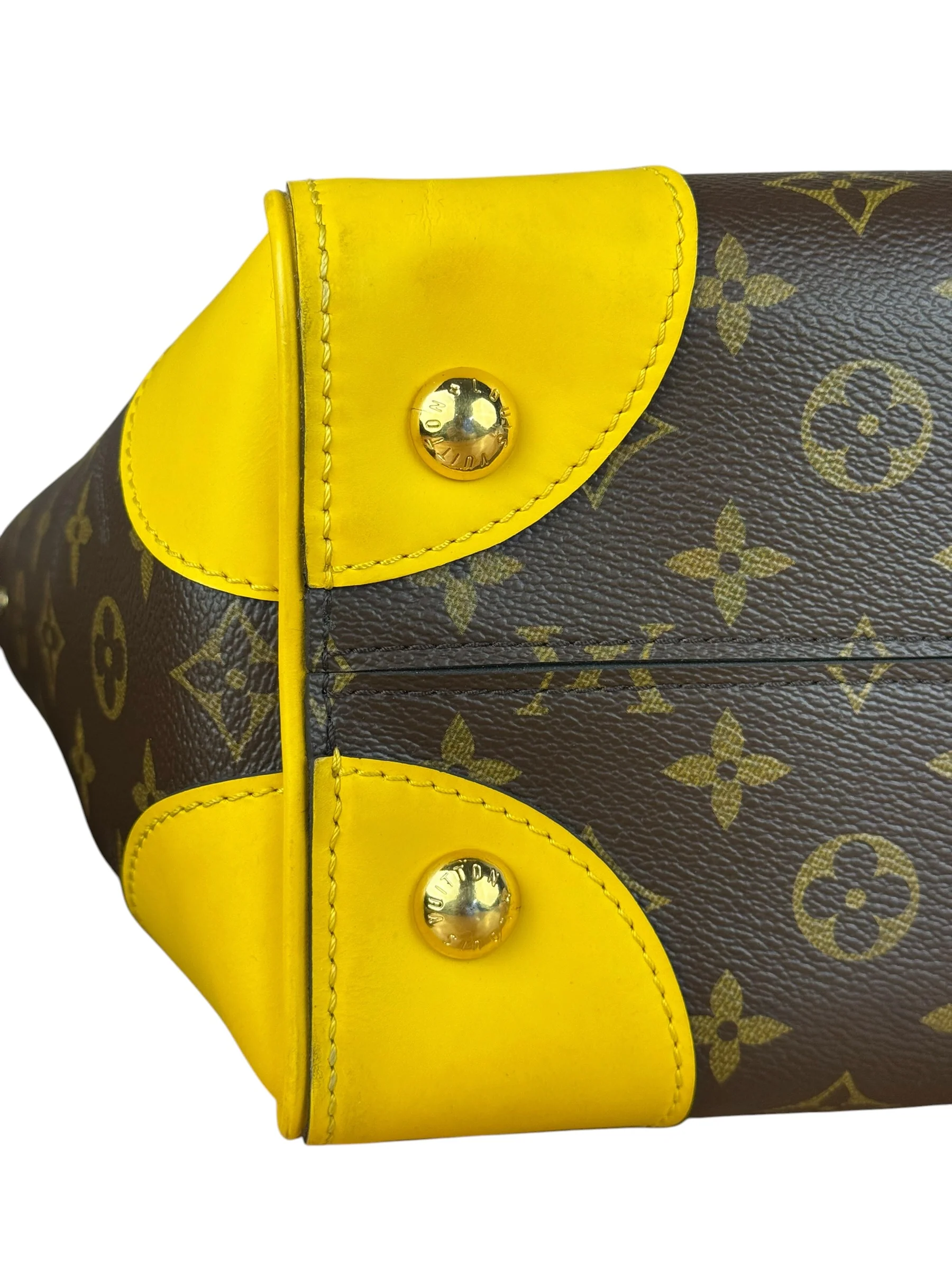 Louis Vuitton Monogram Yellow Phenix PM 2Way Bag - Image 17