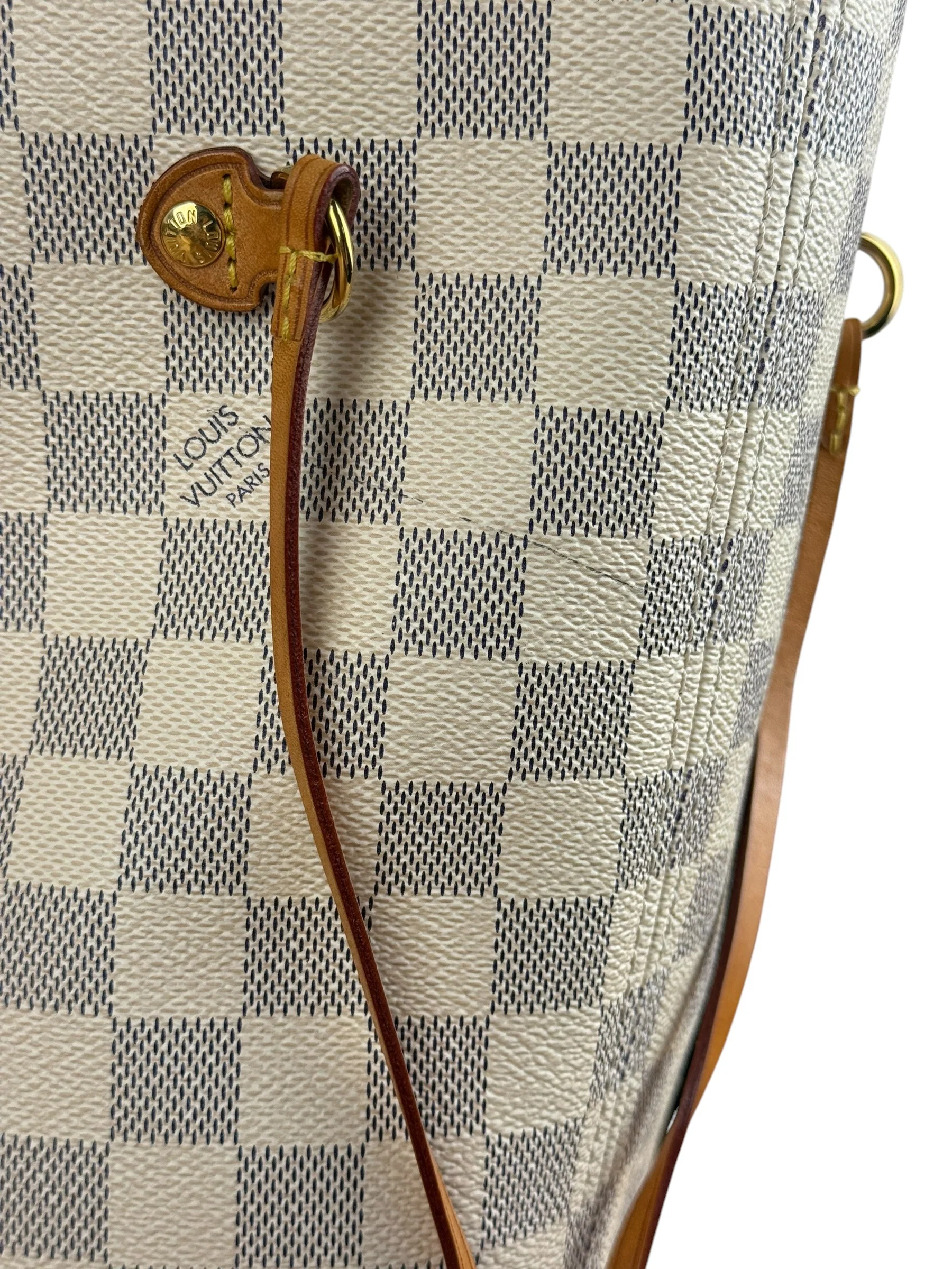 Louis Vuitton Neverfull MM Damier Azure Rose Interior w/ Pouch - Image 20