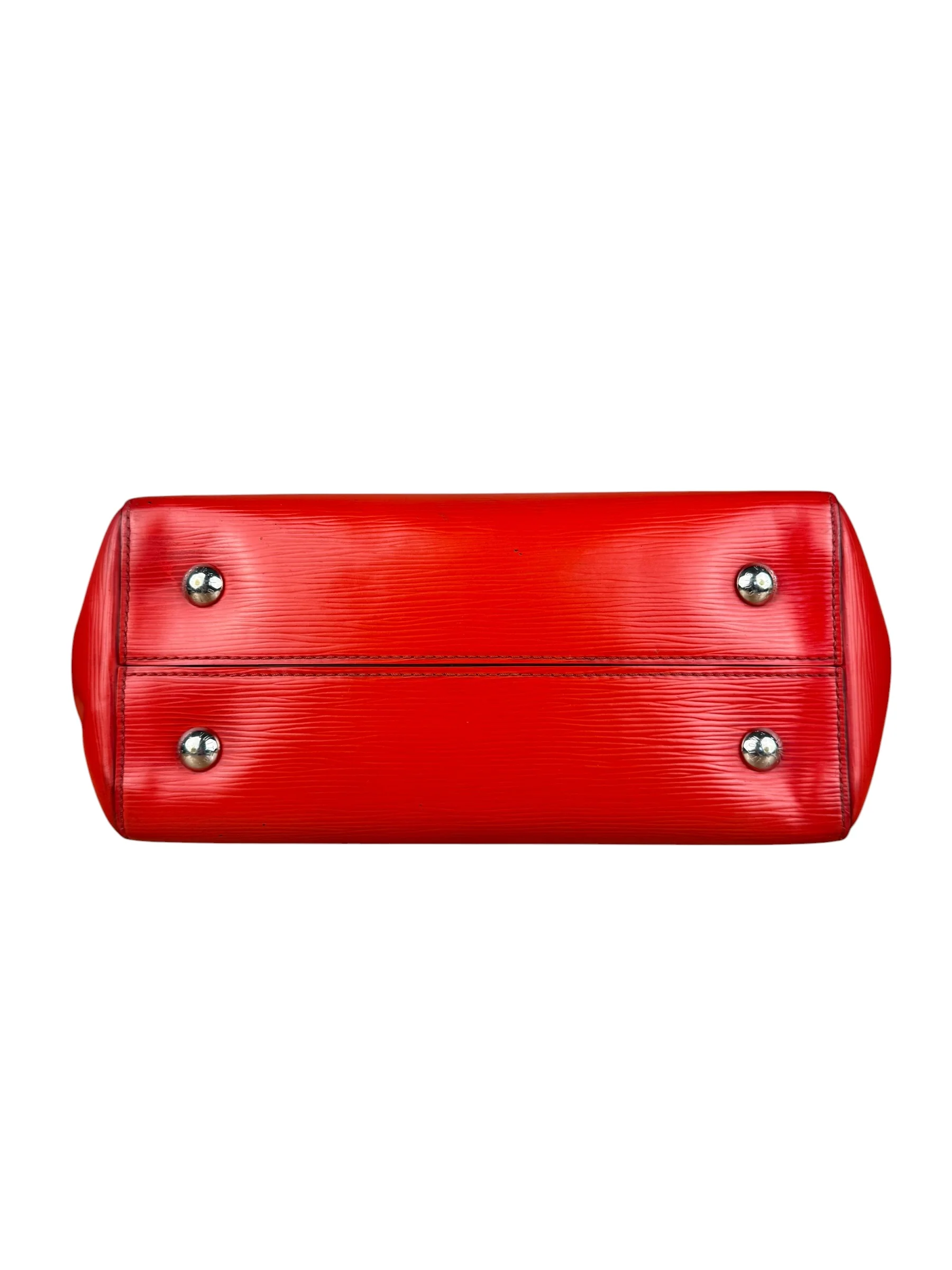 Louis Vuitton Red Epi Marly BB Handbag (No Strap) - Image 12