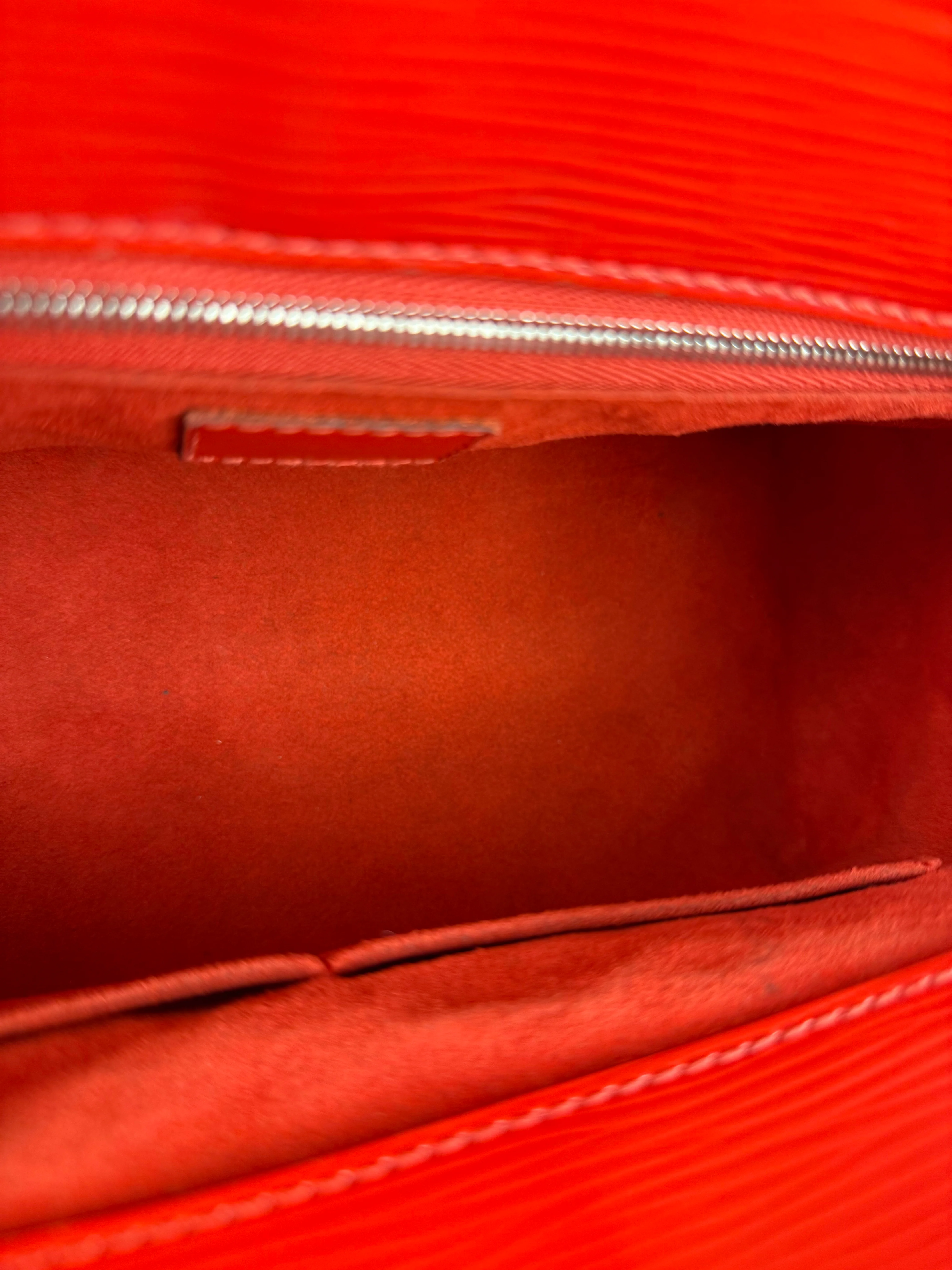 Louis Vuitton Red Epi Marly BB Handbag (No Strap) - Image 18