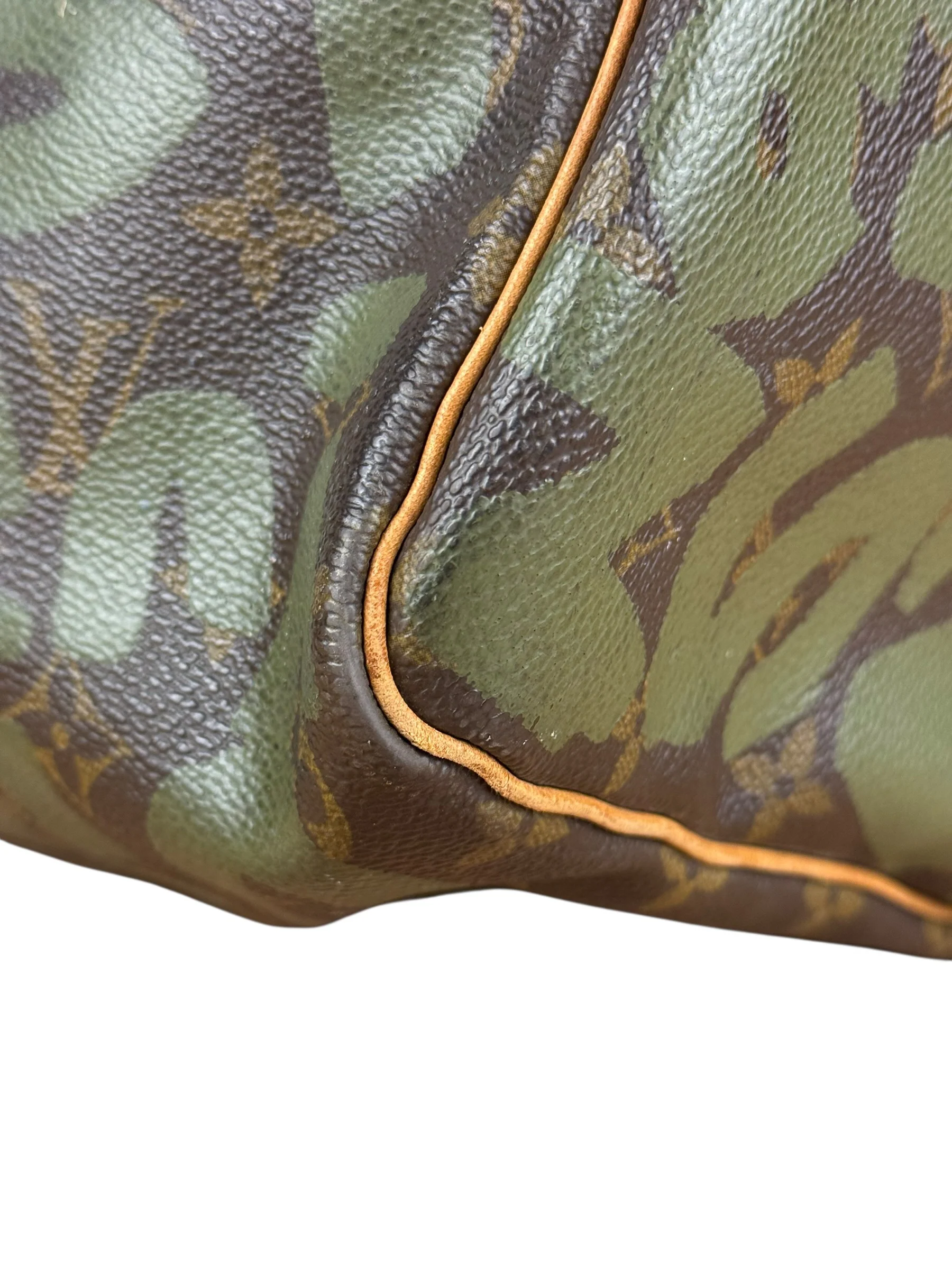 Louis Vuitton Stephen Sprouse Limited Edition Graffiti Keepall 50 Green - Image 16