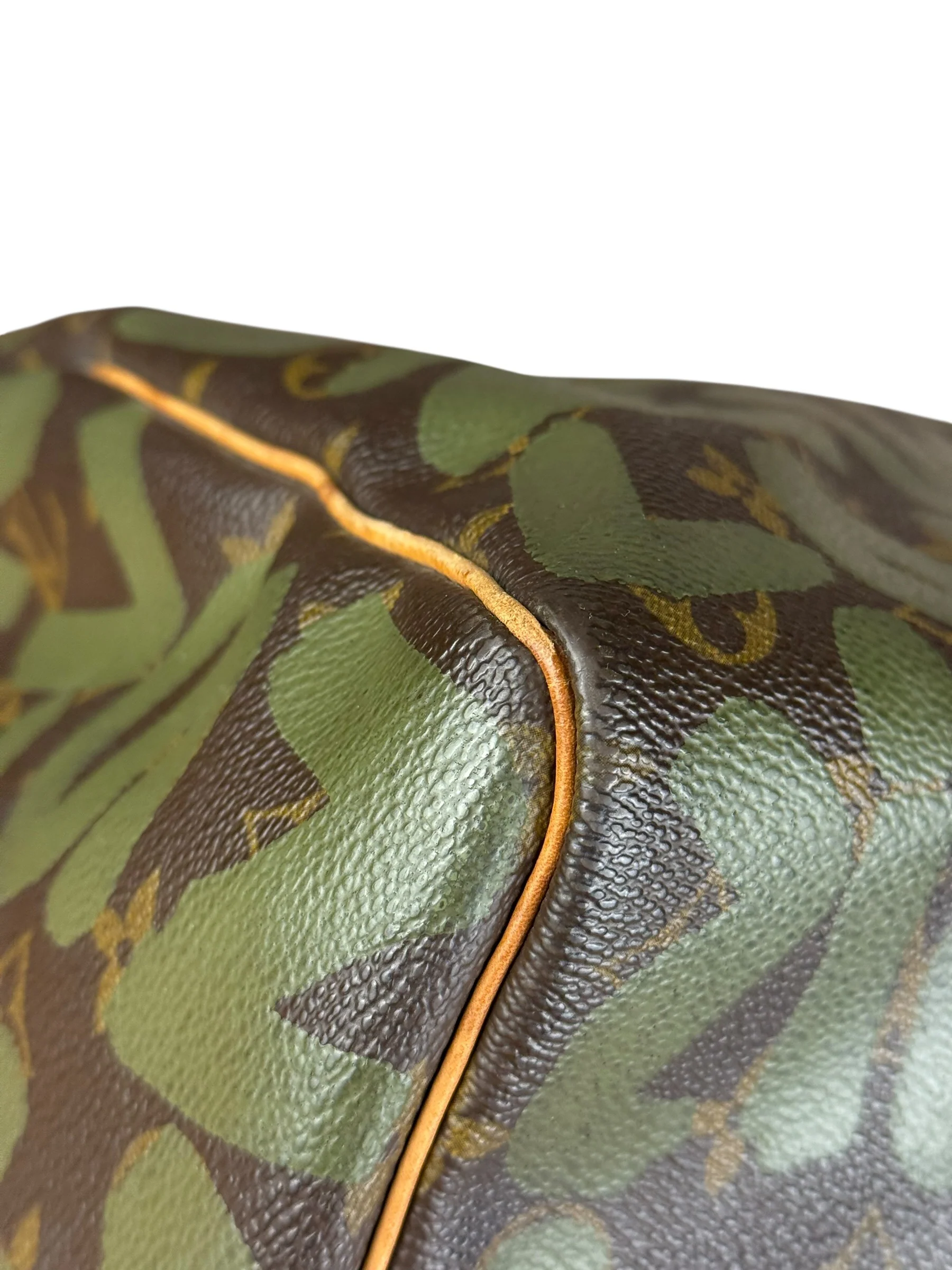 Louis Vuitton Stephen Sprouse Limited Edition Graffiti Keepall 50 Green - Image 17