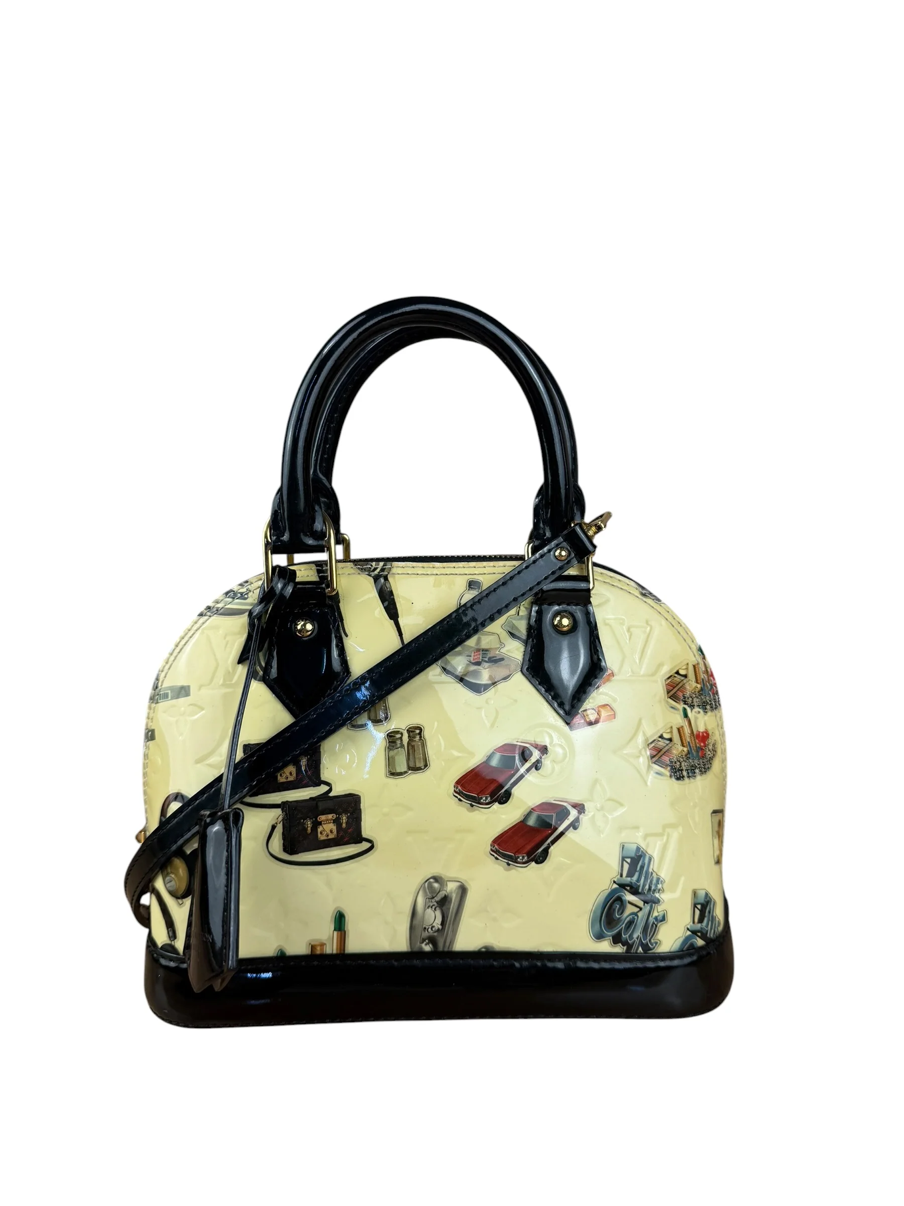 Louis Vuitton Vernis Sticker Alma BB - Image 3