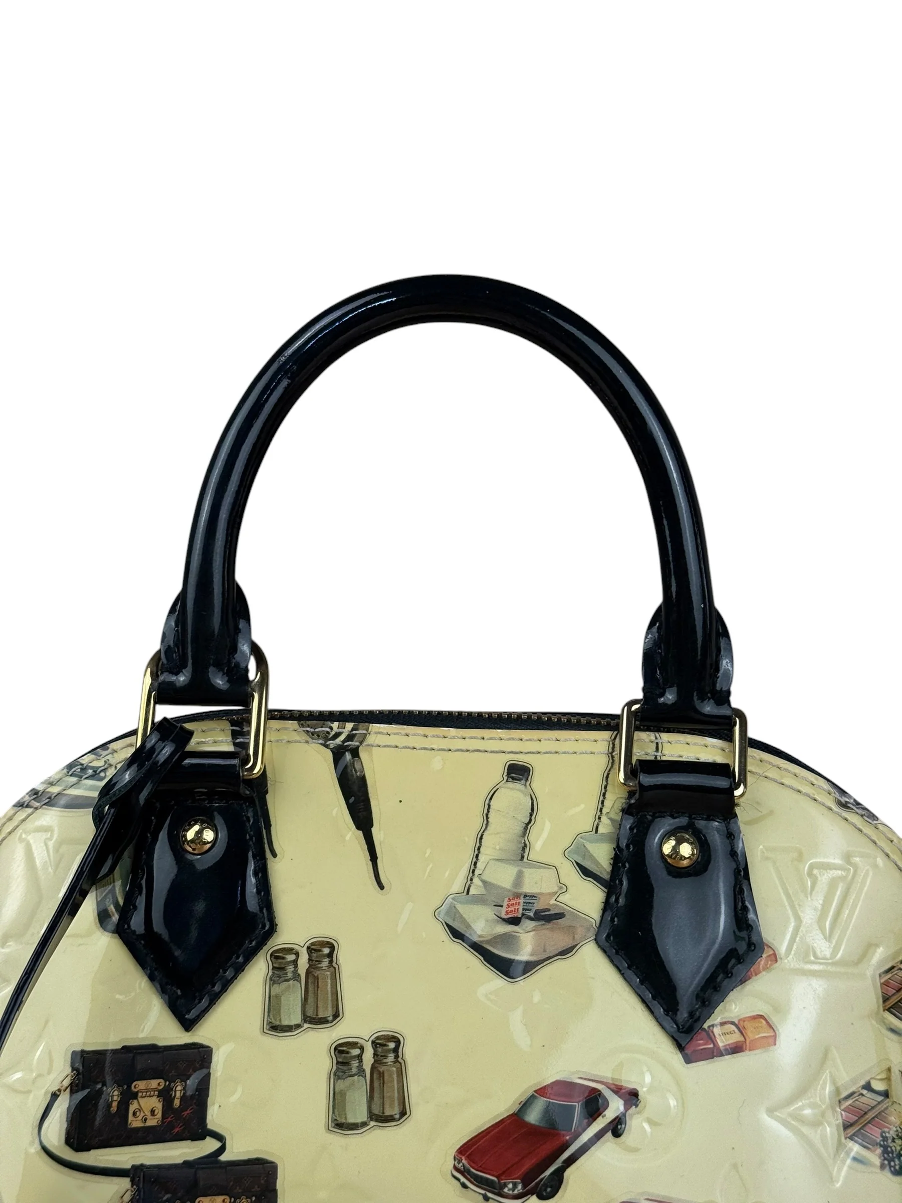 Louis Vuitton Vernis Sticker Alma BB - Image 4