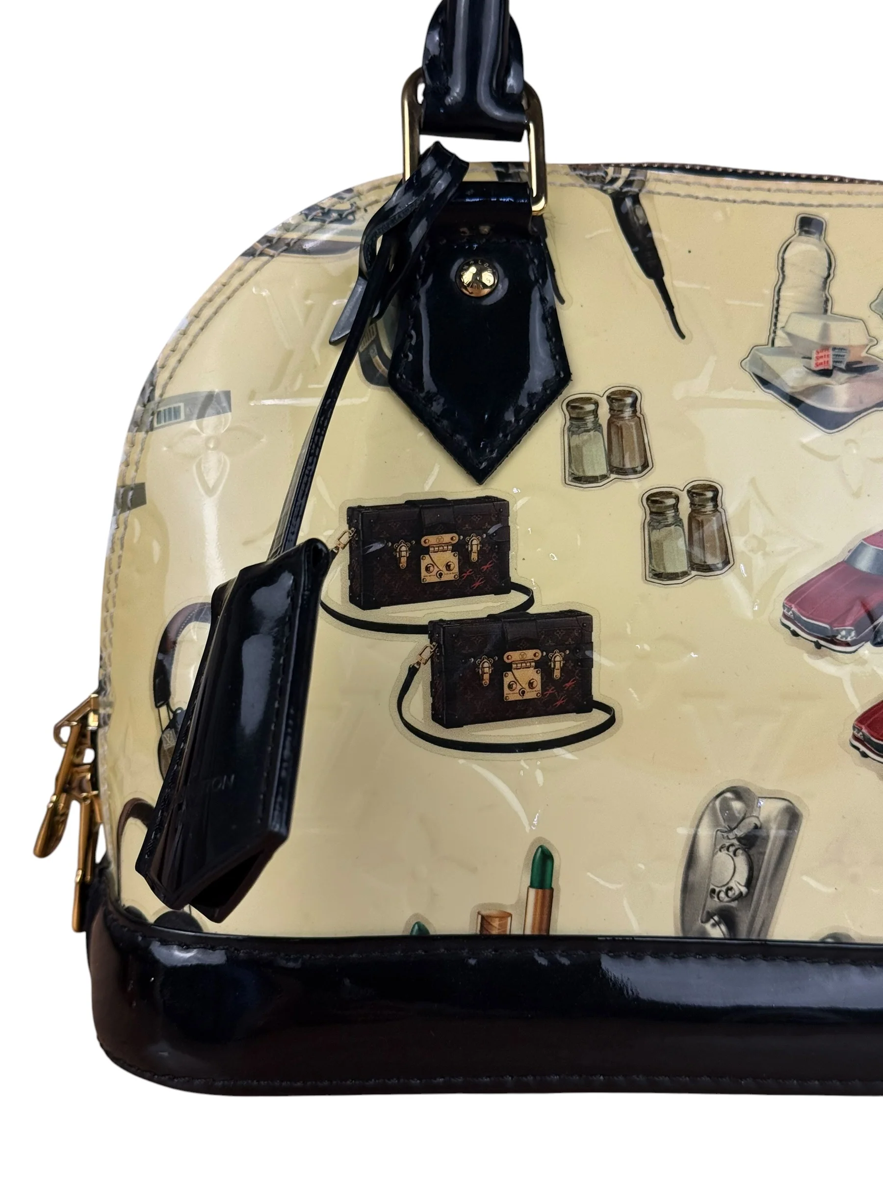 Louis Vuitton Vernis Sticker Alma BB - Image 5