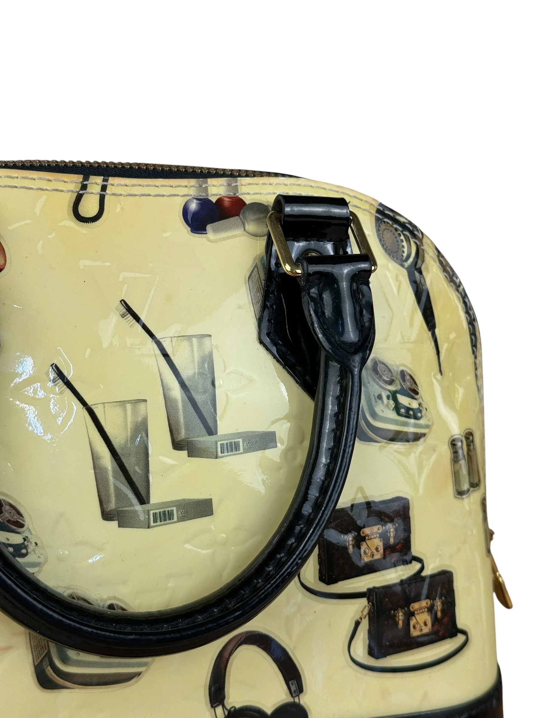 Louis Vuitton Vernis Sticker Alma BB - Image 9