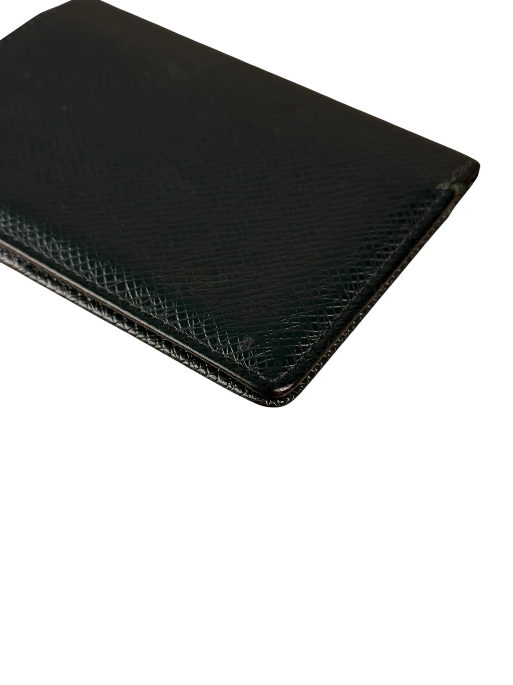 Louis Vuitton Vintage Green Taiga Cardholder - Image 10