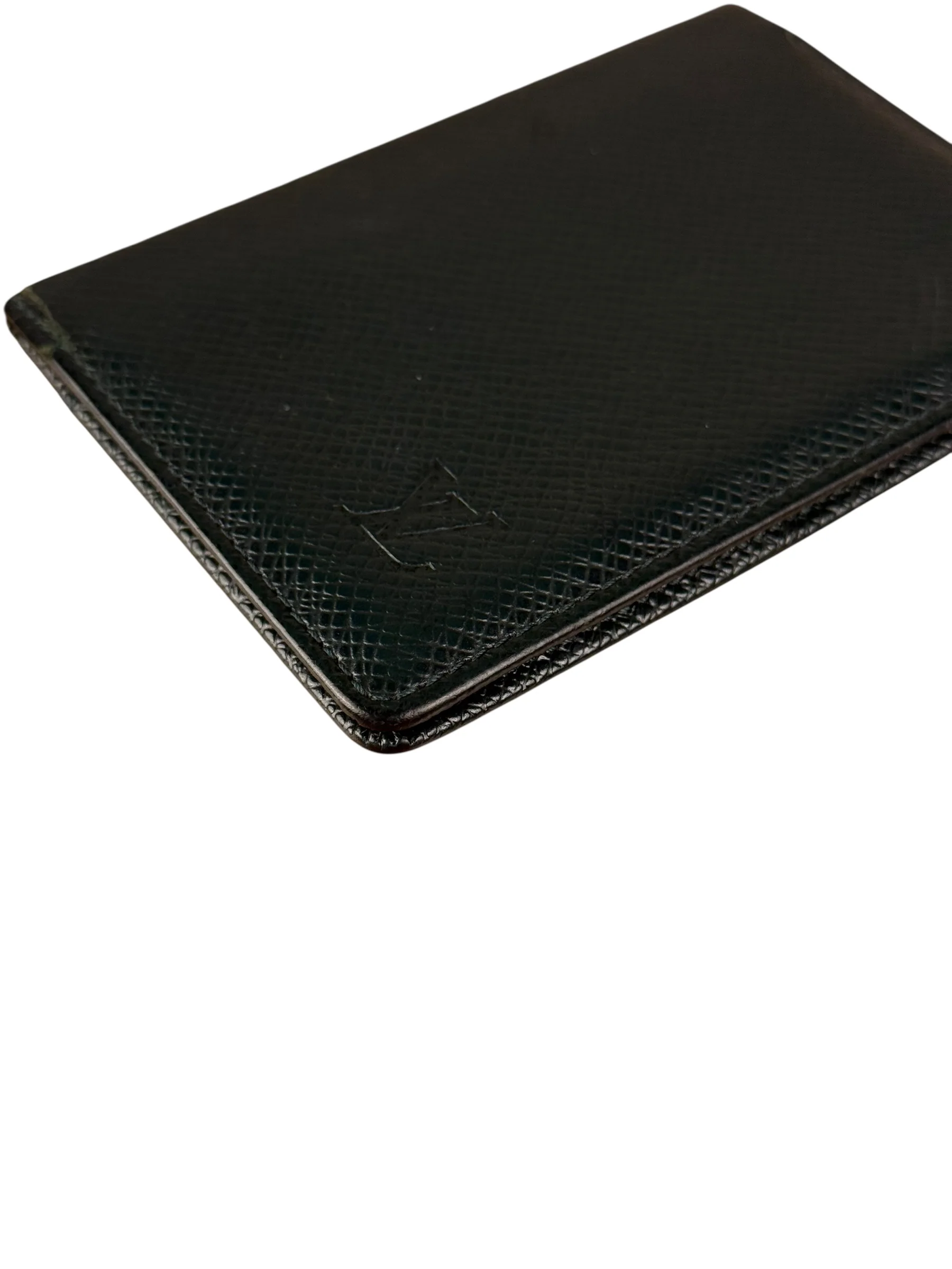 Louis Vuitton Vintage Green Taiga Cardholder - Image 11