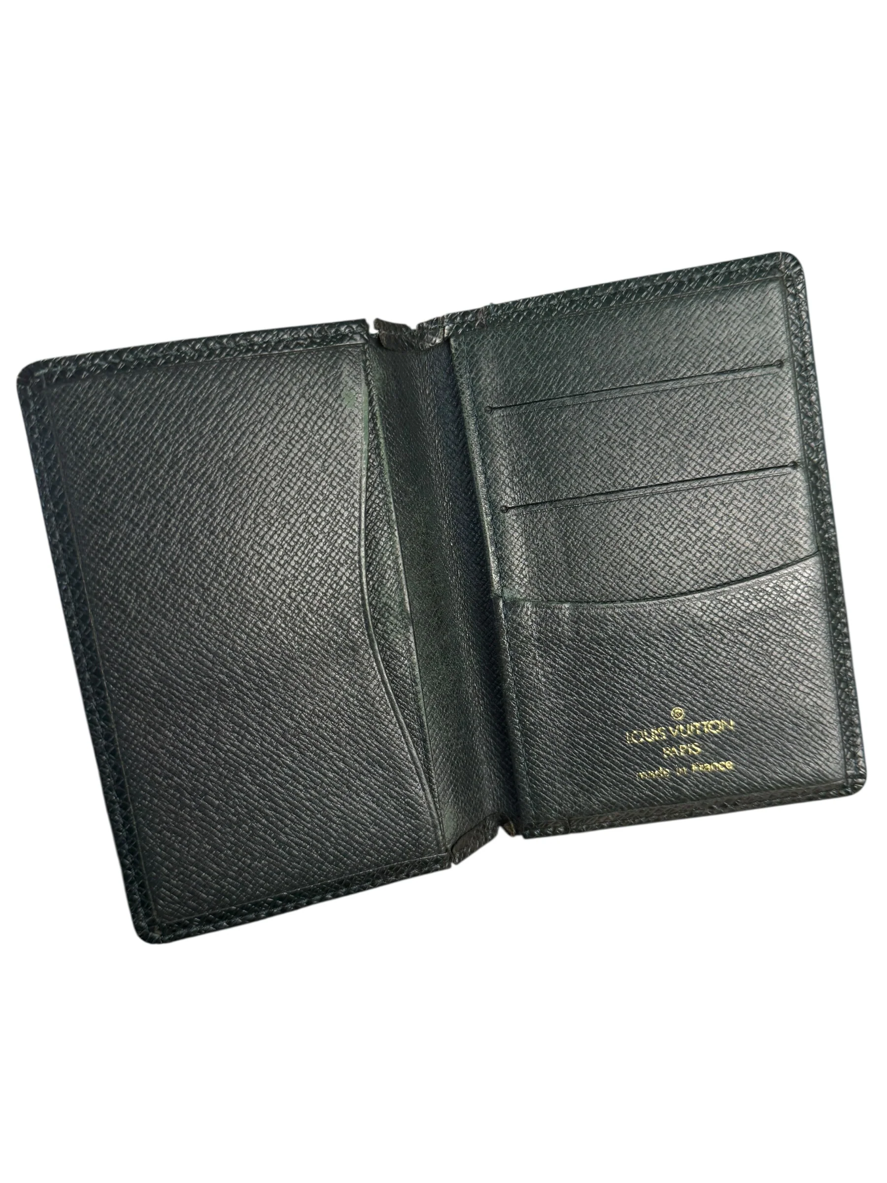 Louis Vuitton Vintage Green Taiga Cardholder - Image 16