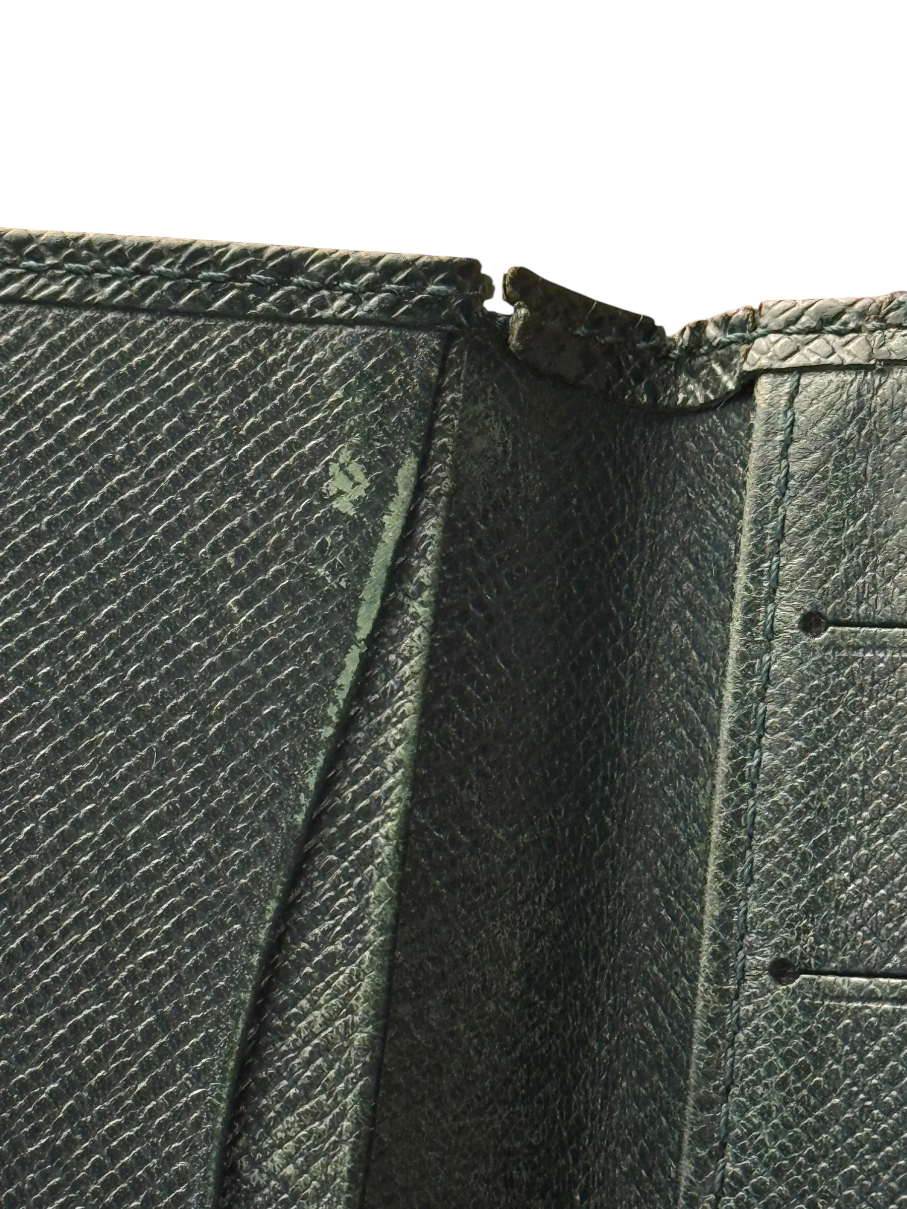 Louis Vuitton Vintage Green Taiga Cardholder - Image 19