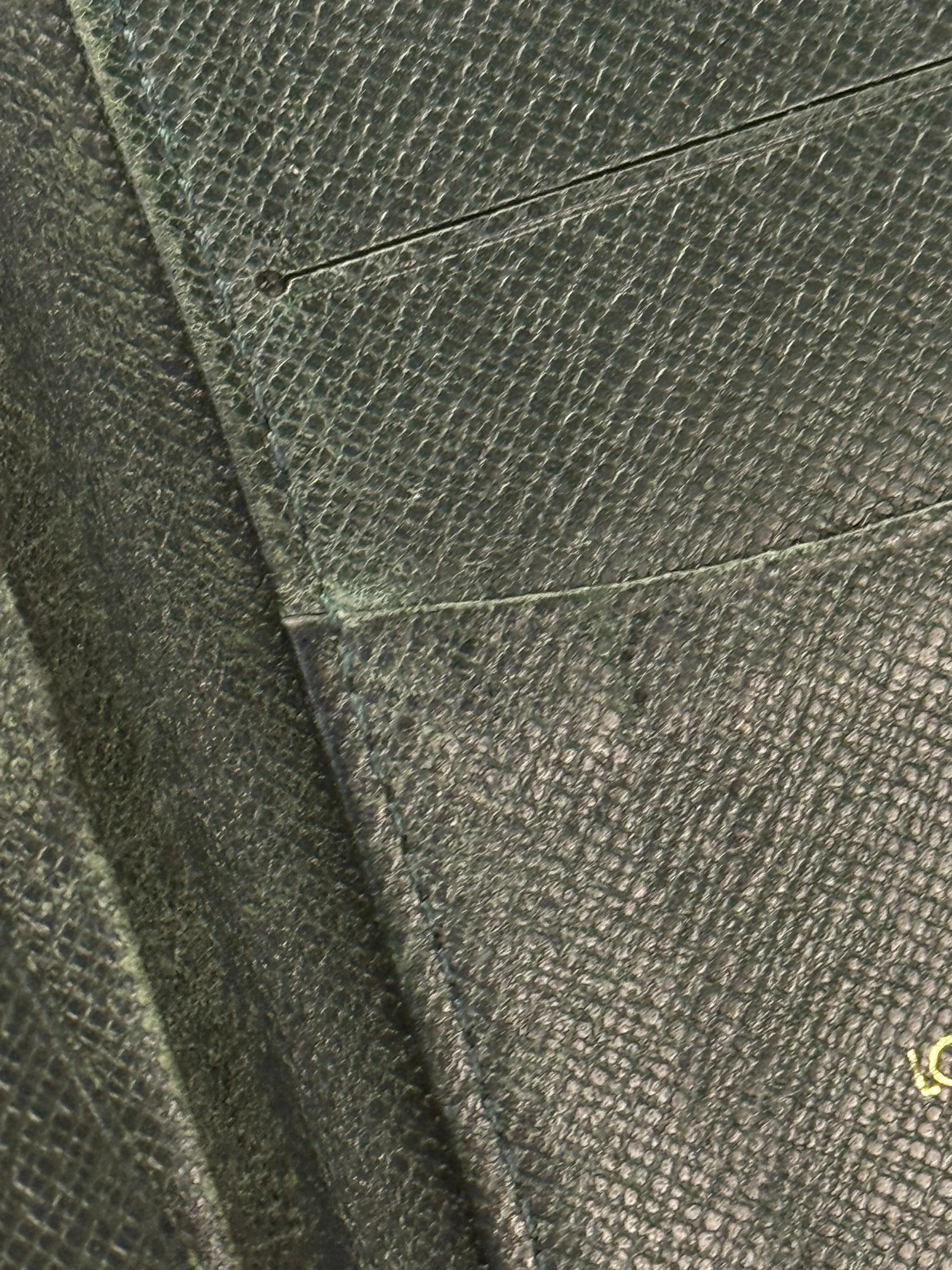 Louis Vuitton Vintage Green Taiga Cardholder - Image 20