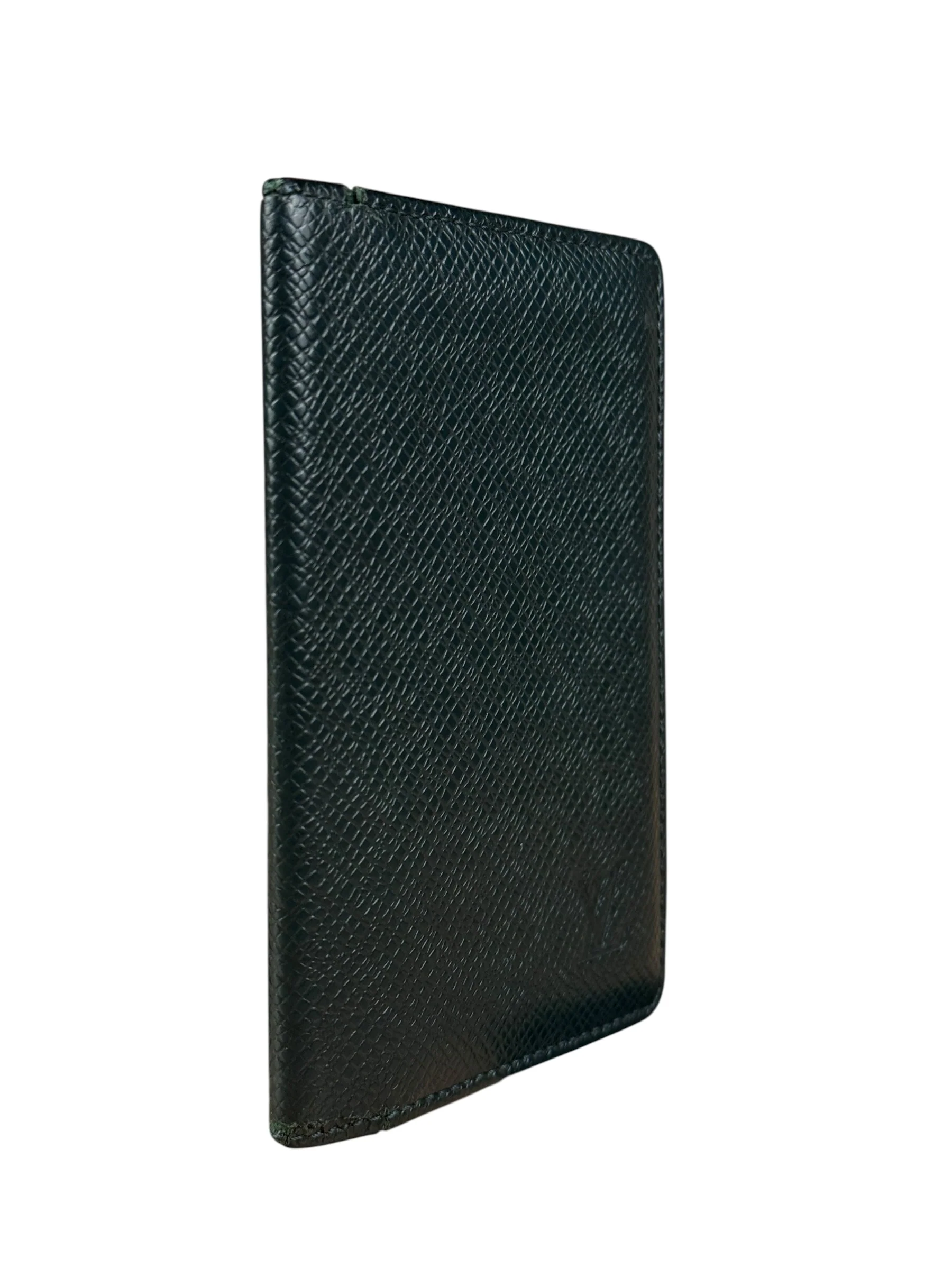 Louis Vuitton Vintage Green Taiga Cardholder - Image 5