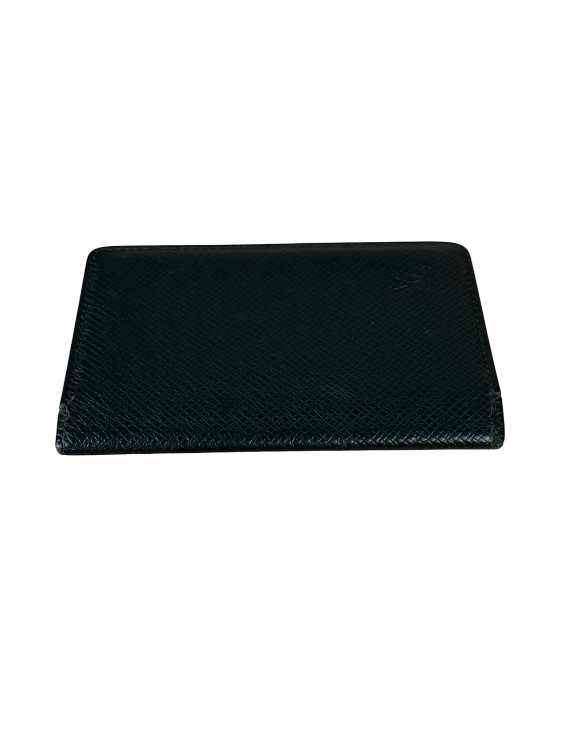 Louis Vuitton Vintage Green Taiga Cardholder - Image 7