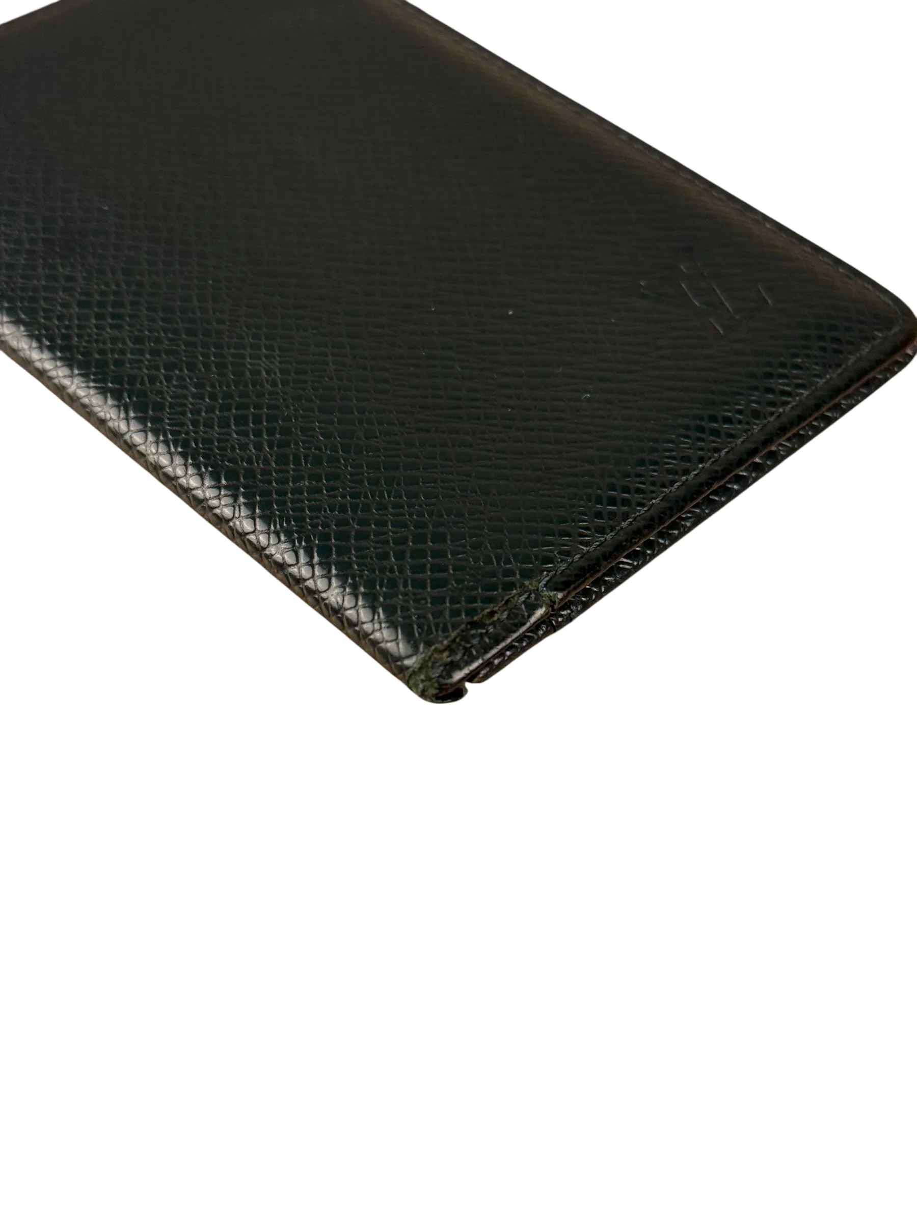 Louis Vuitton Vintage Green Taiga Cardholder - Image 8