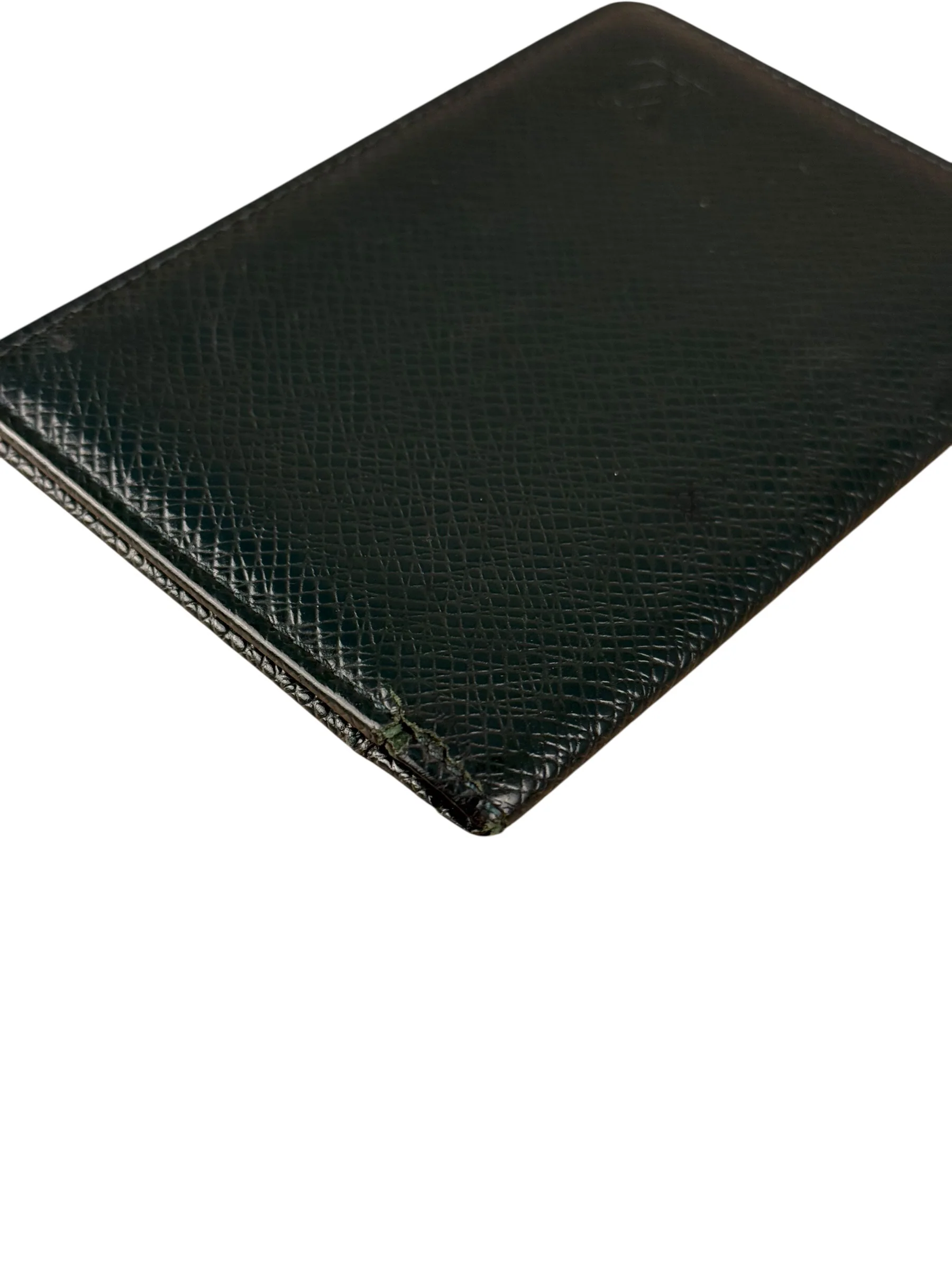 Louis Vuitton Vintage Green Taiga Cardholder - Image 9