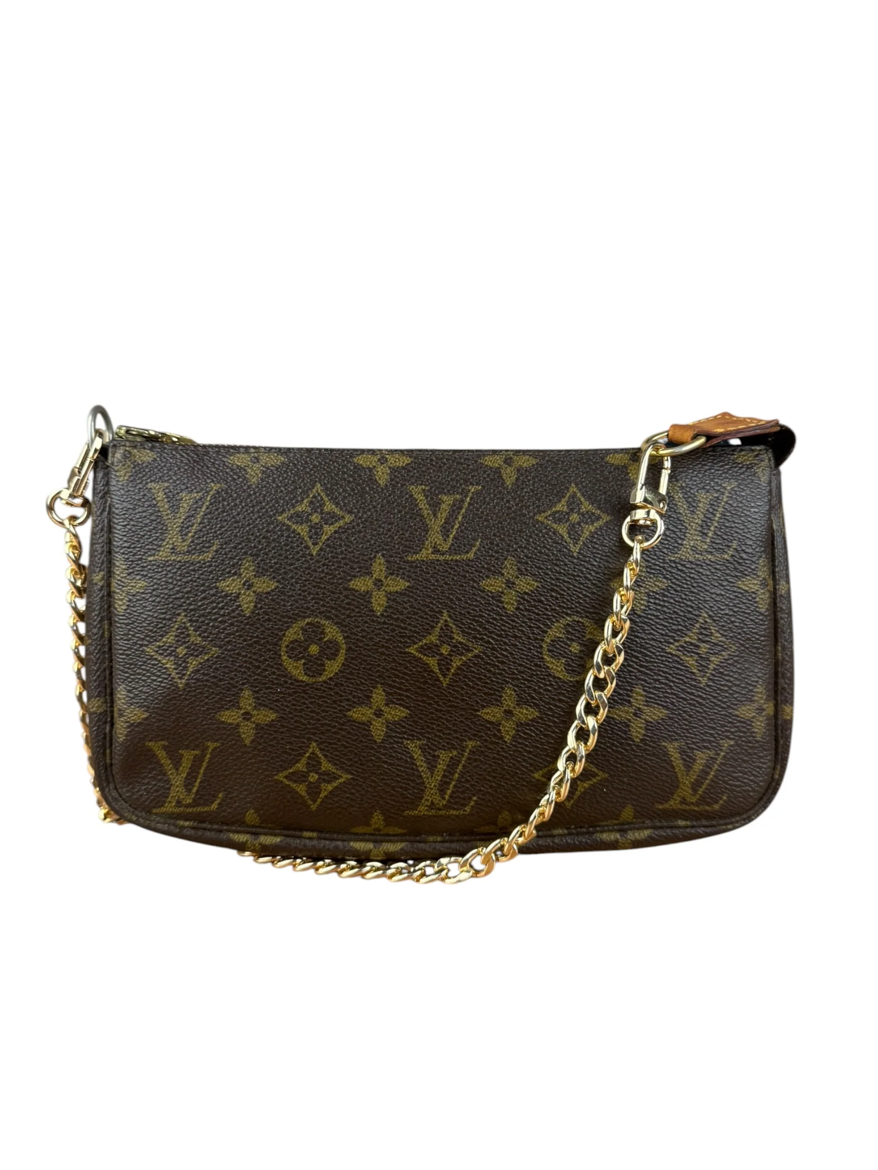 Louis Vuitton Vintage Monogram Pochette (Replacement Chain)