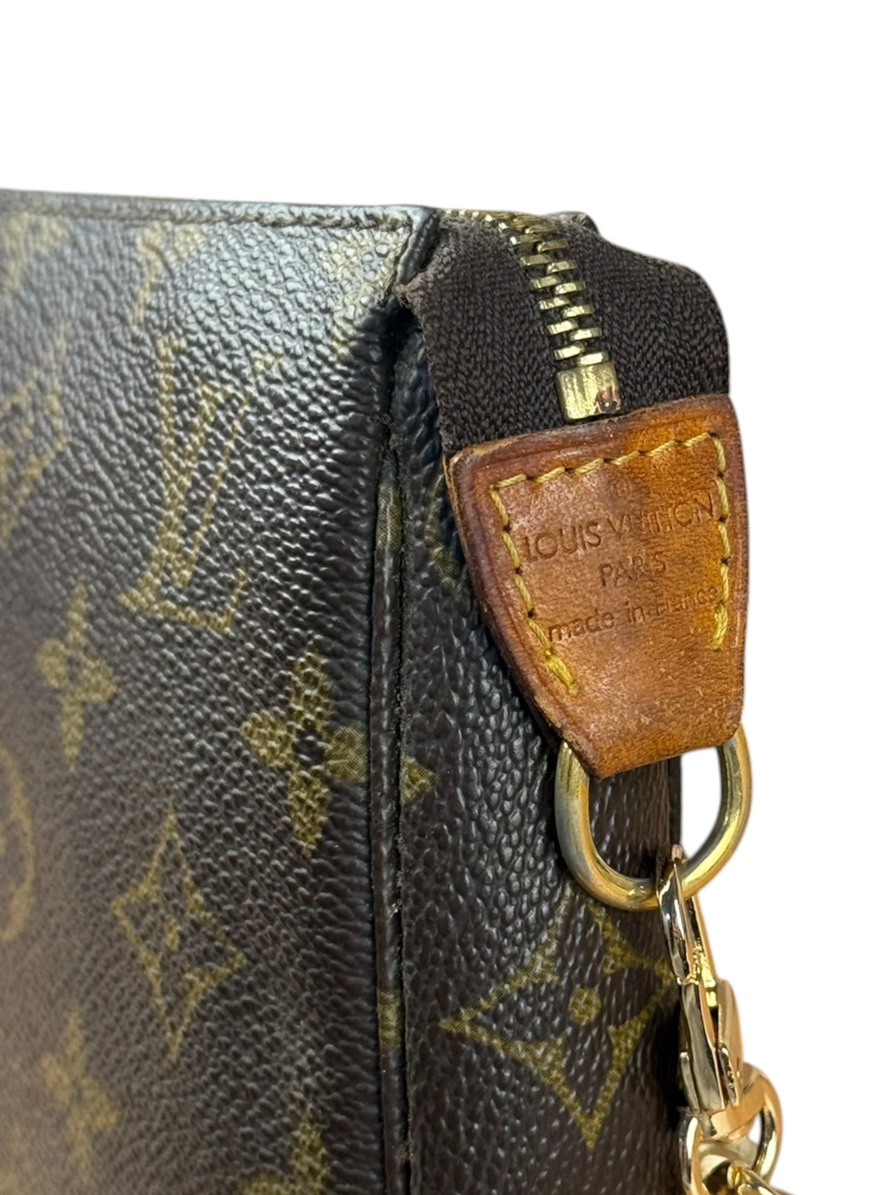 Louis Vuitton Vintage Monogram Pochette (Replacement Chain) - Image 14