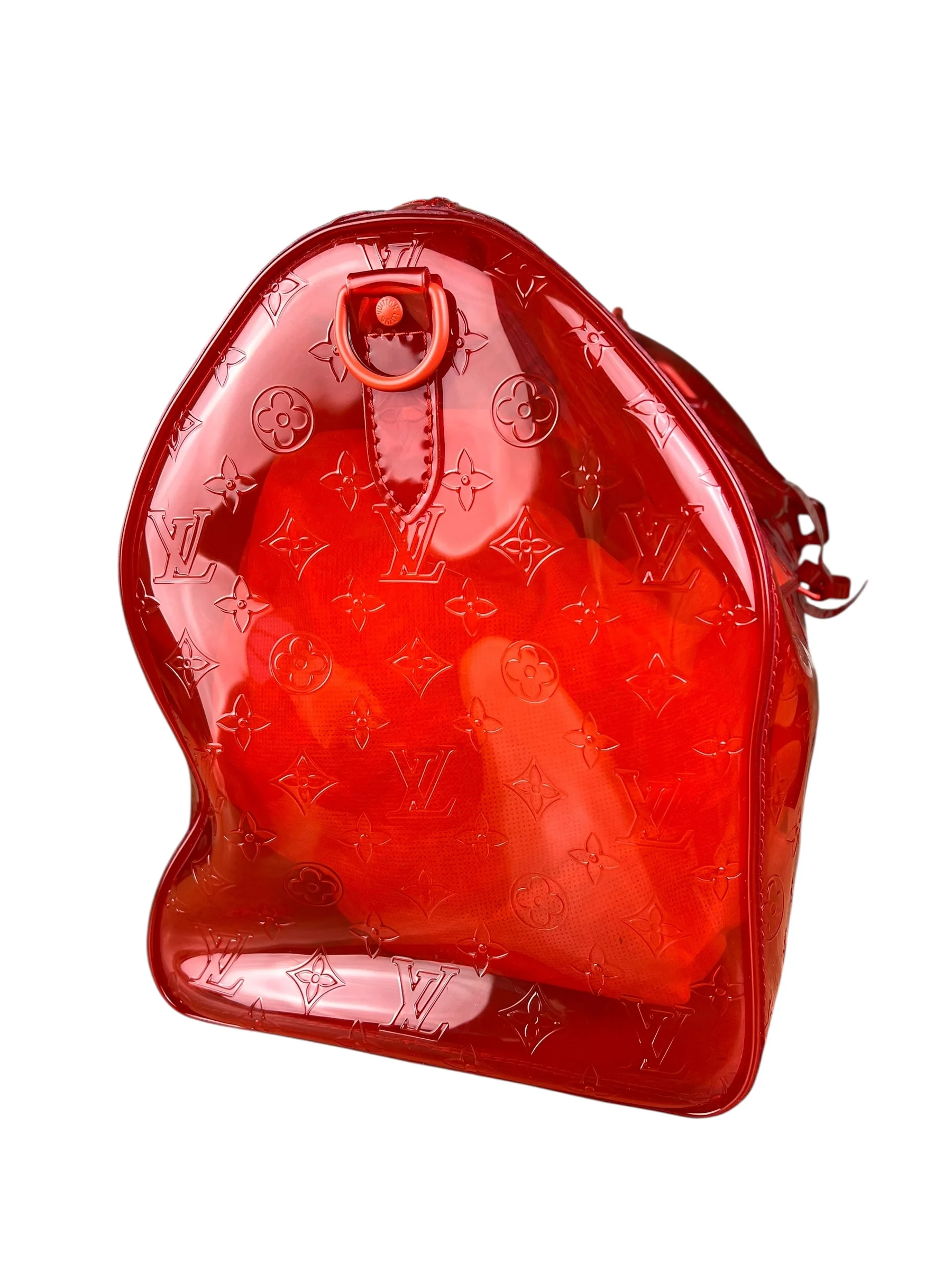 Louis Vuitton X Virgil Abloh Red Monogram PVC Bandouliere 50 - Image 12