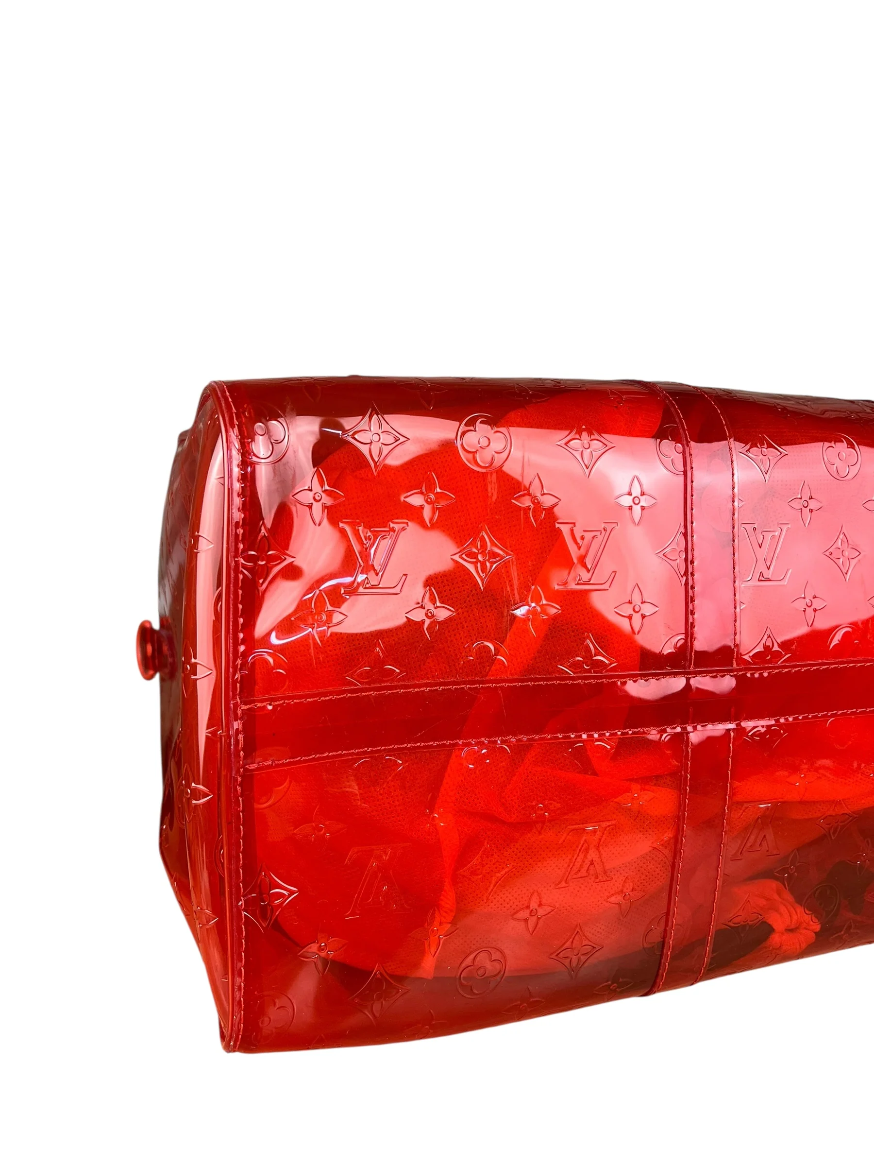 Louis Vuitton X Virgil Abloh Red Monogram PVC Bandouliere 50 - Image 22