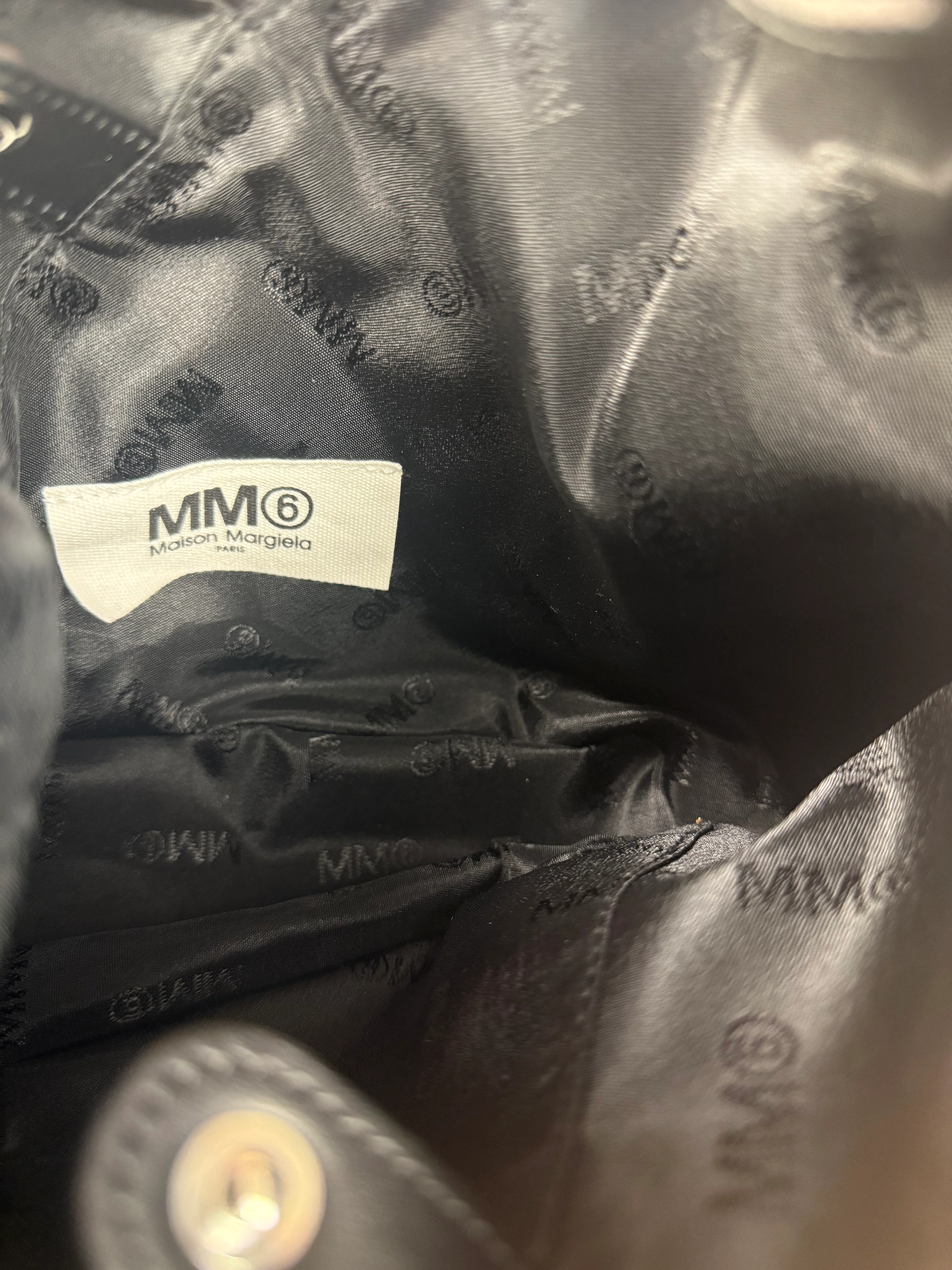 Maison Margiela Black Mini Japanese Tote - Image 13