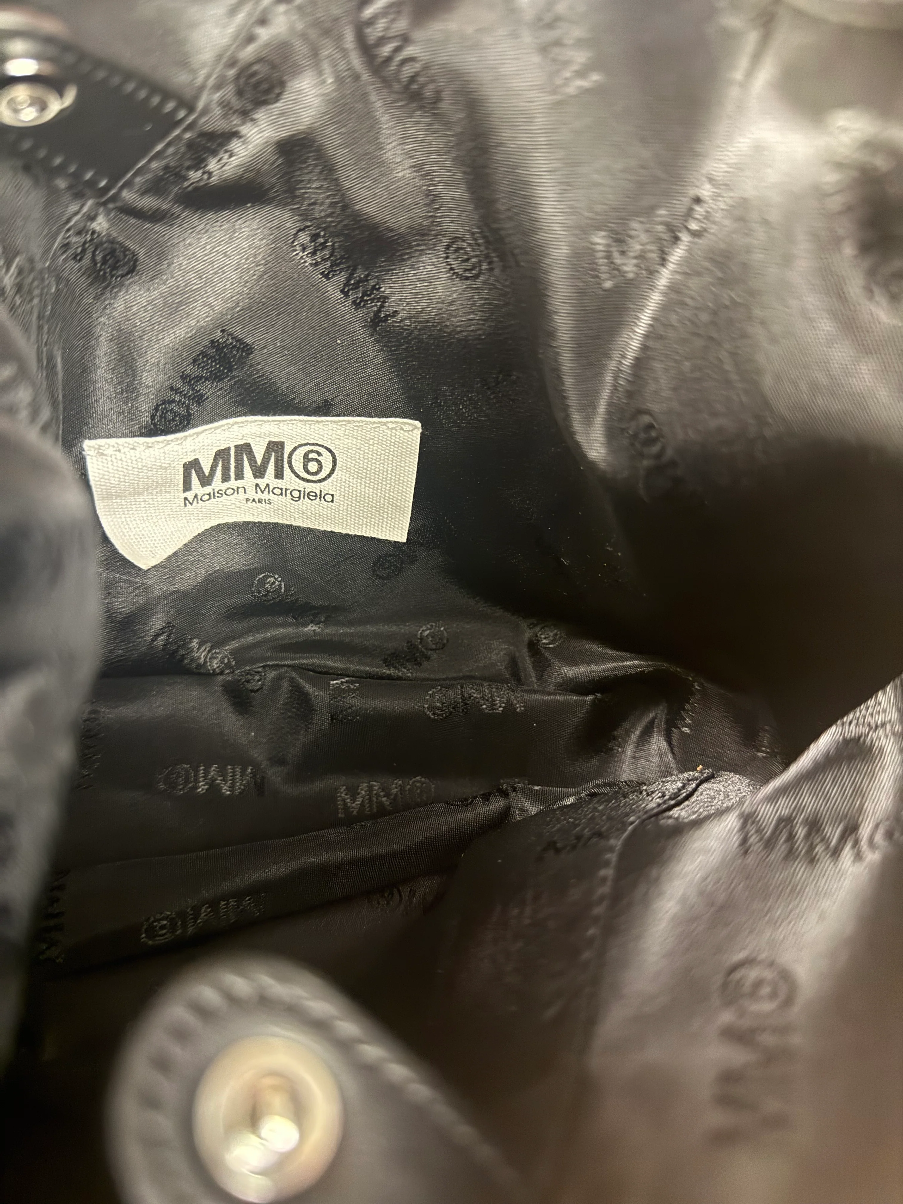 Maison Margiela Black Mini Japanese Tote - Image 14