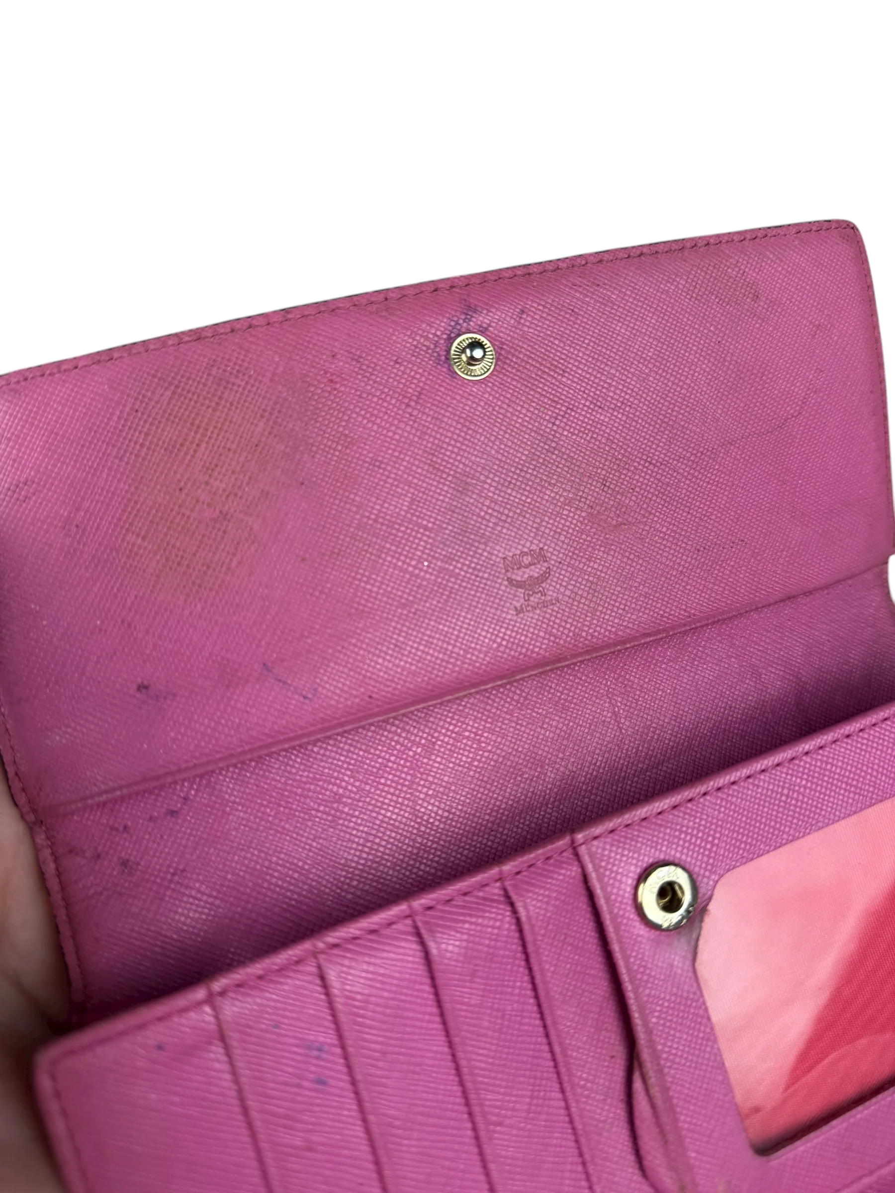 MCM Monogram Long Wallet - Image 13