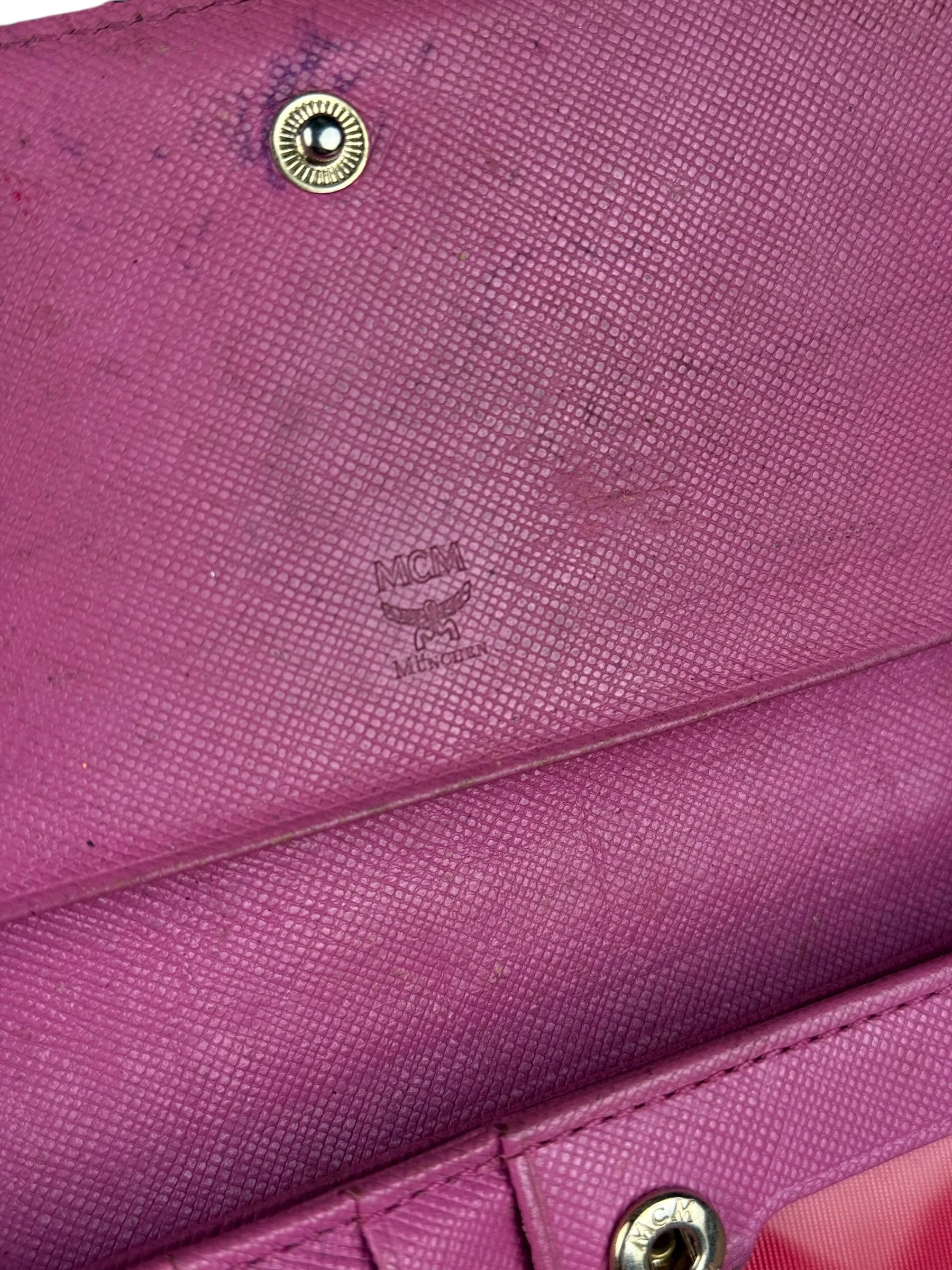 MCM Monogram Long Wallet - Image 9