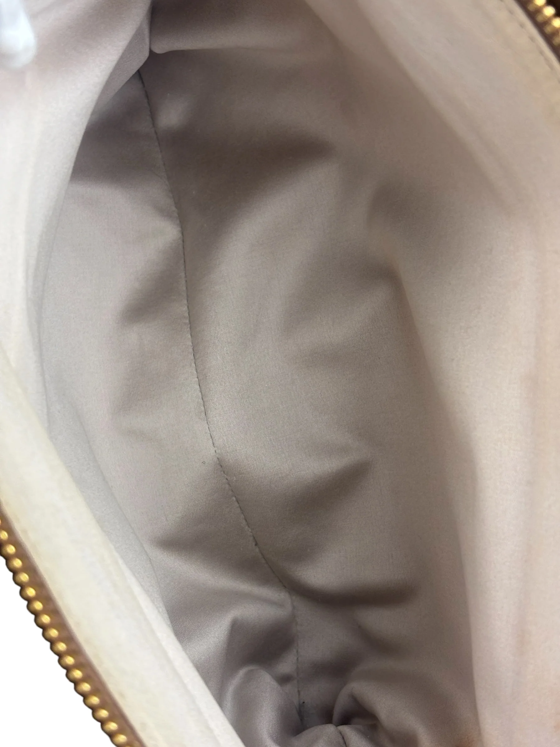 Miu Miu Beige/Brown Bicolor Leather Madras Handbag - Image 11