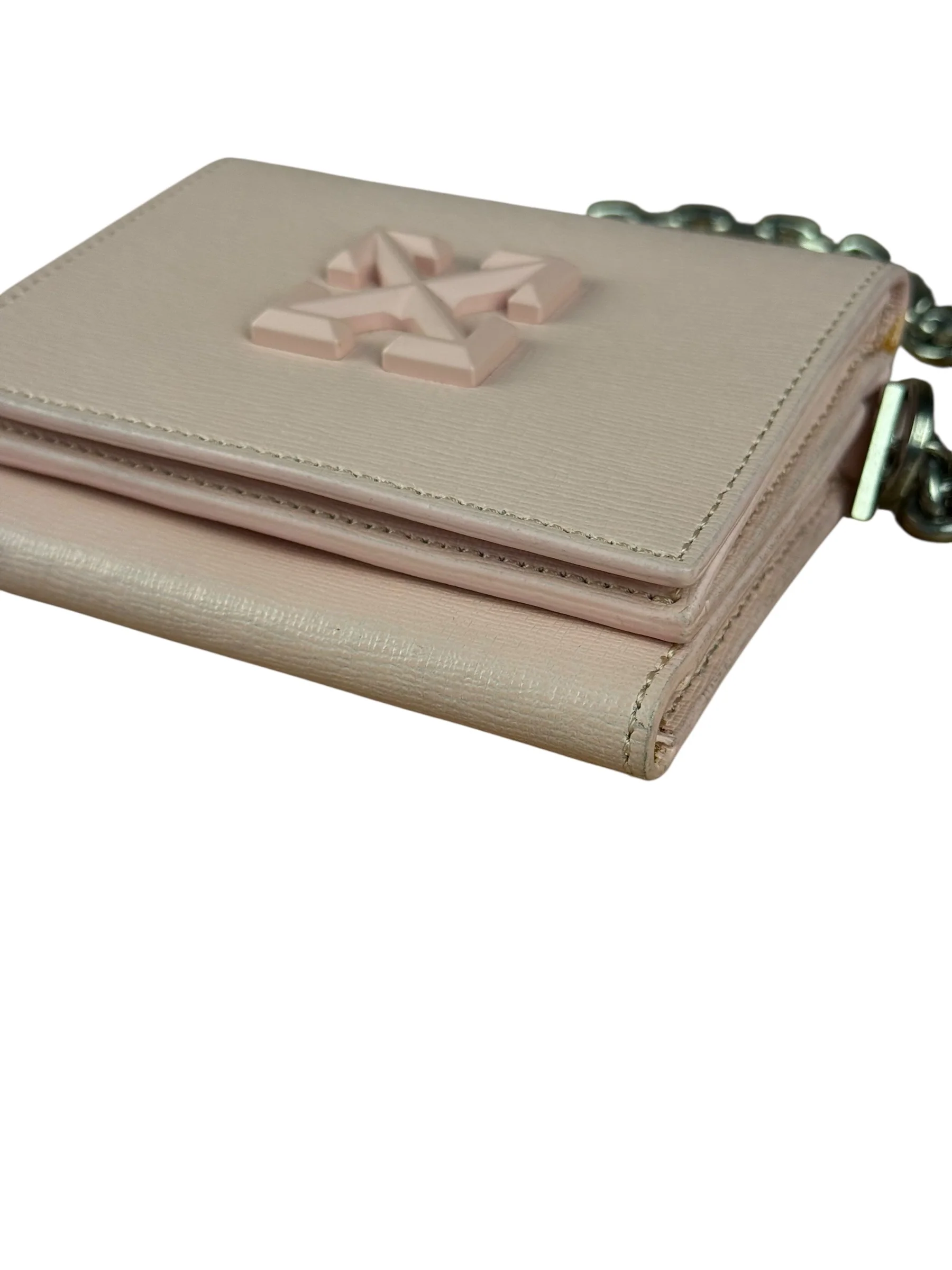 Off White Pink Jitney 0.5 Crossbody Bag - Image 10