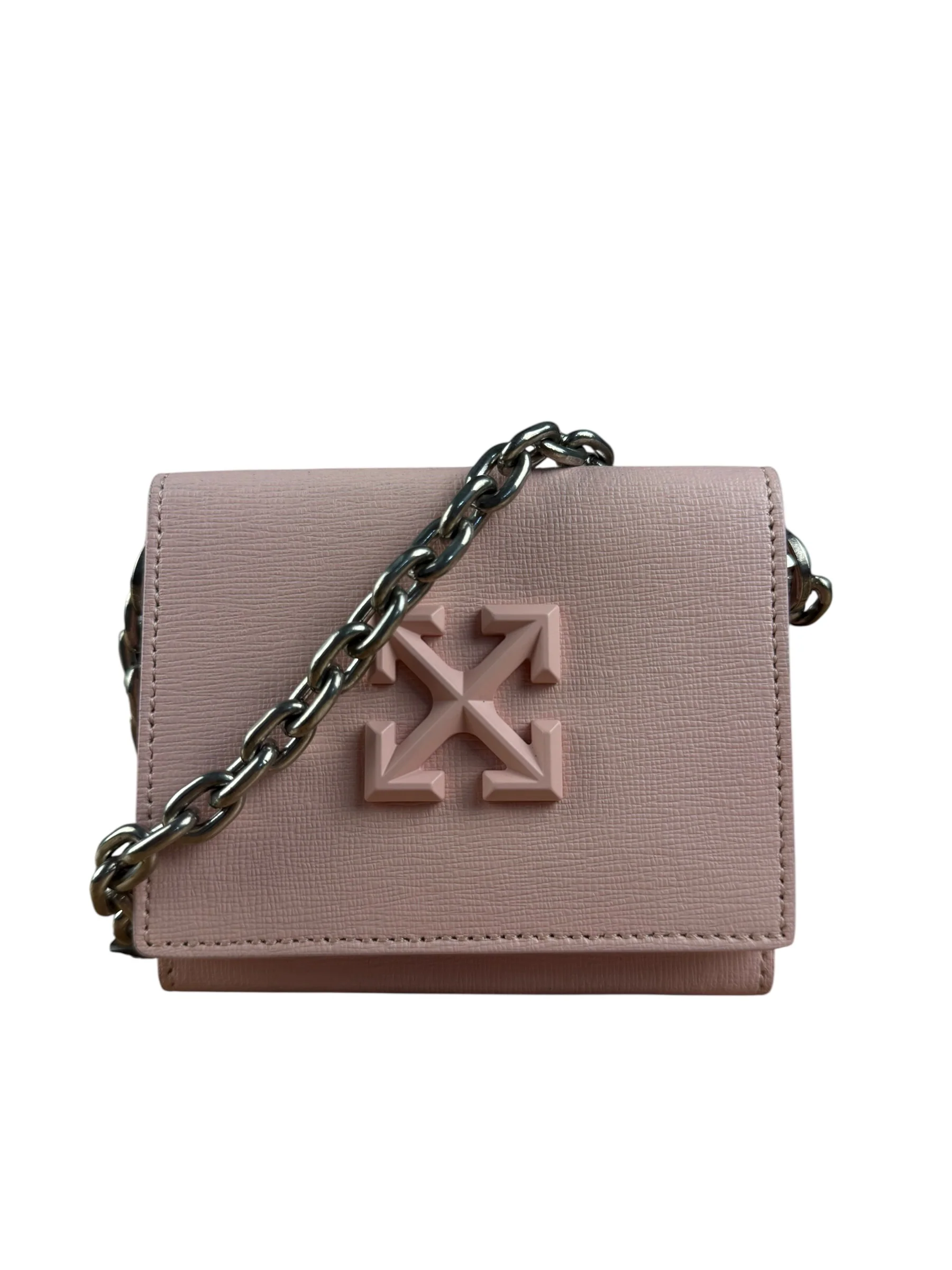 Off White Pink Jitney 0.5 Crossbody Bag - Image 11