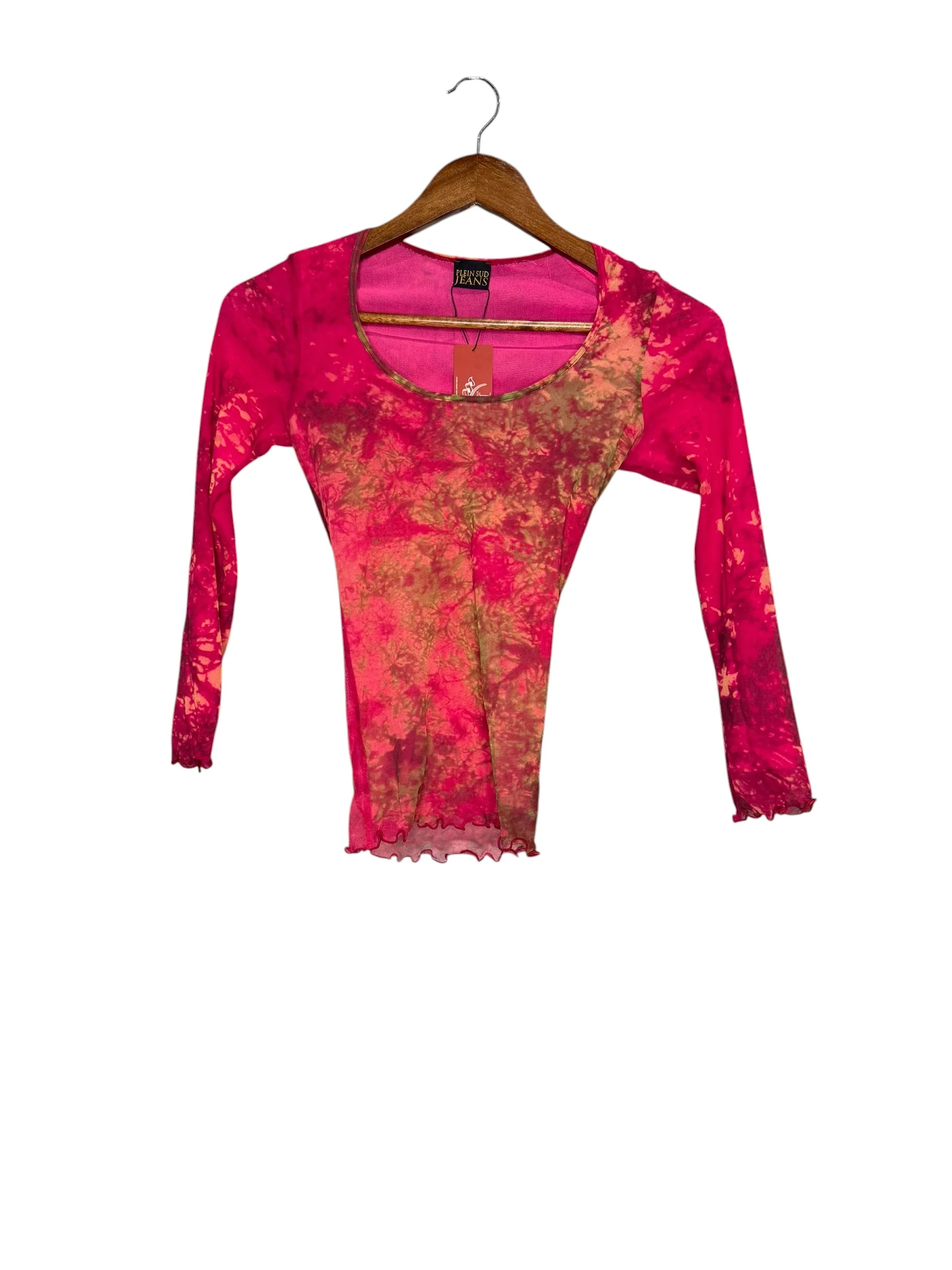 Plein Sud Printed Mesh Top - Image 2