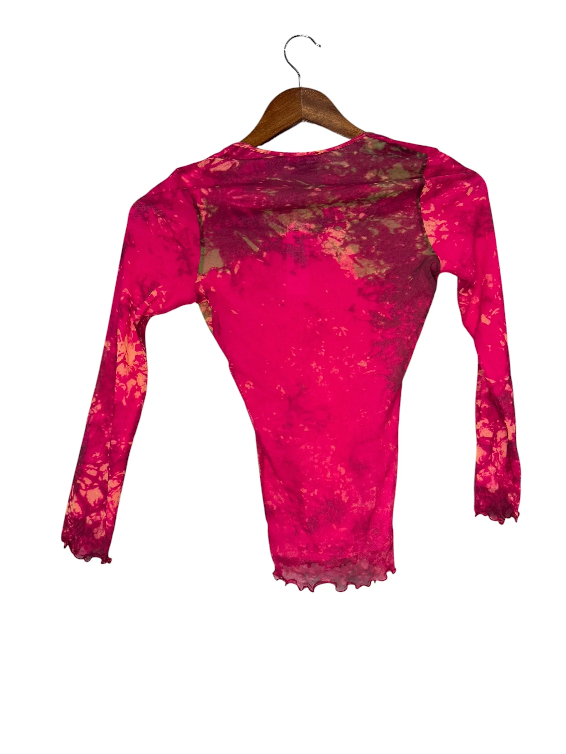 Plein Sud Printed Mesh Top - Image 3