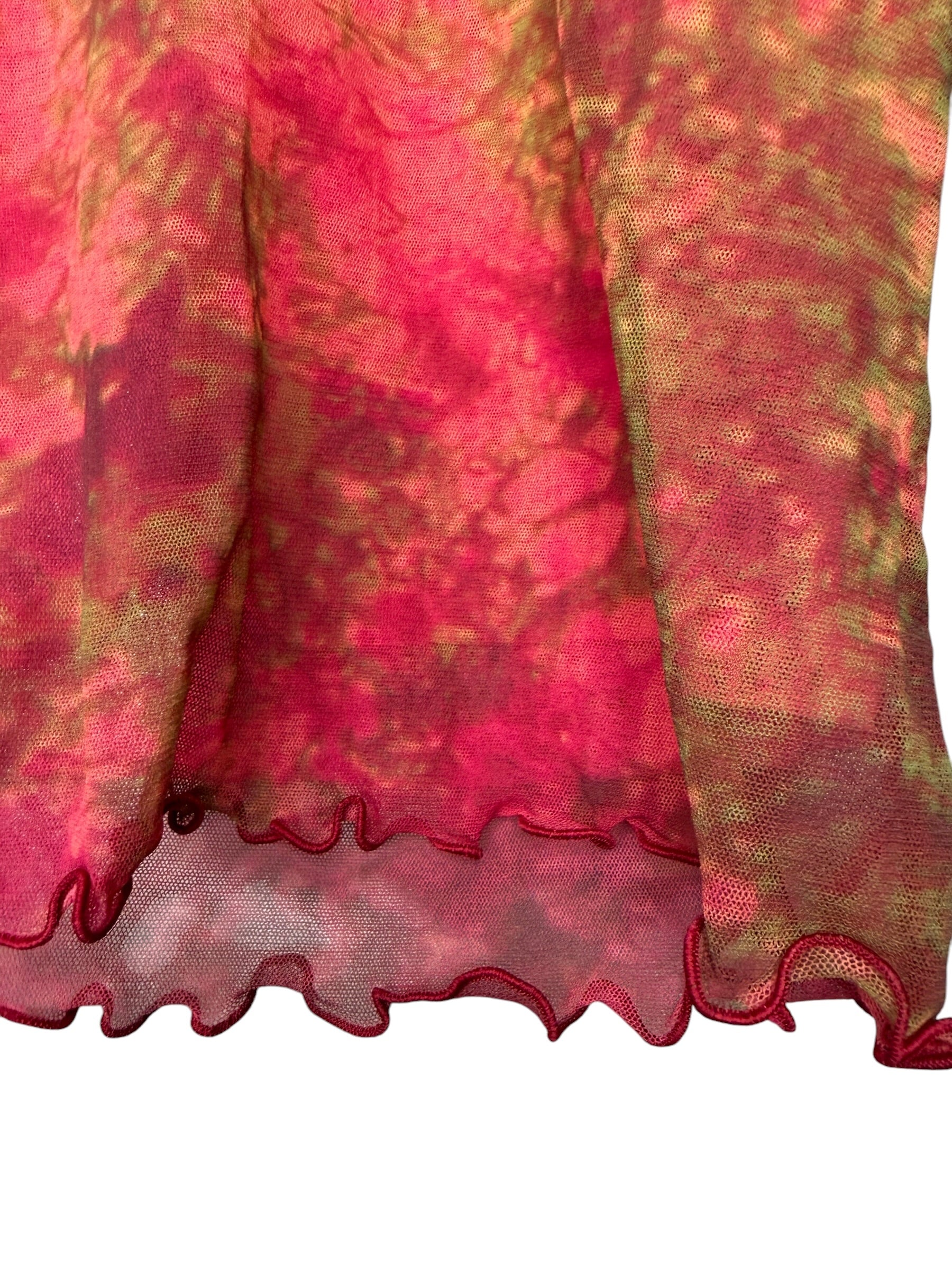 Plein Sud Printed Mesh Top - Image 5