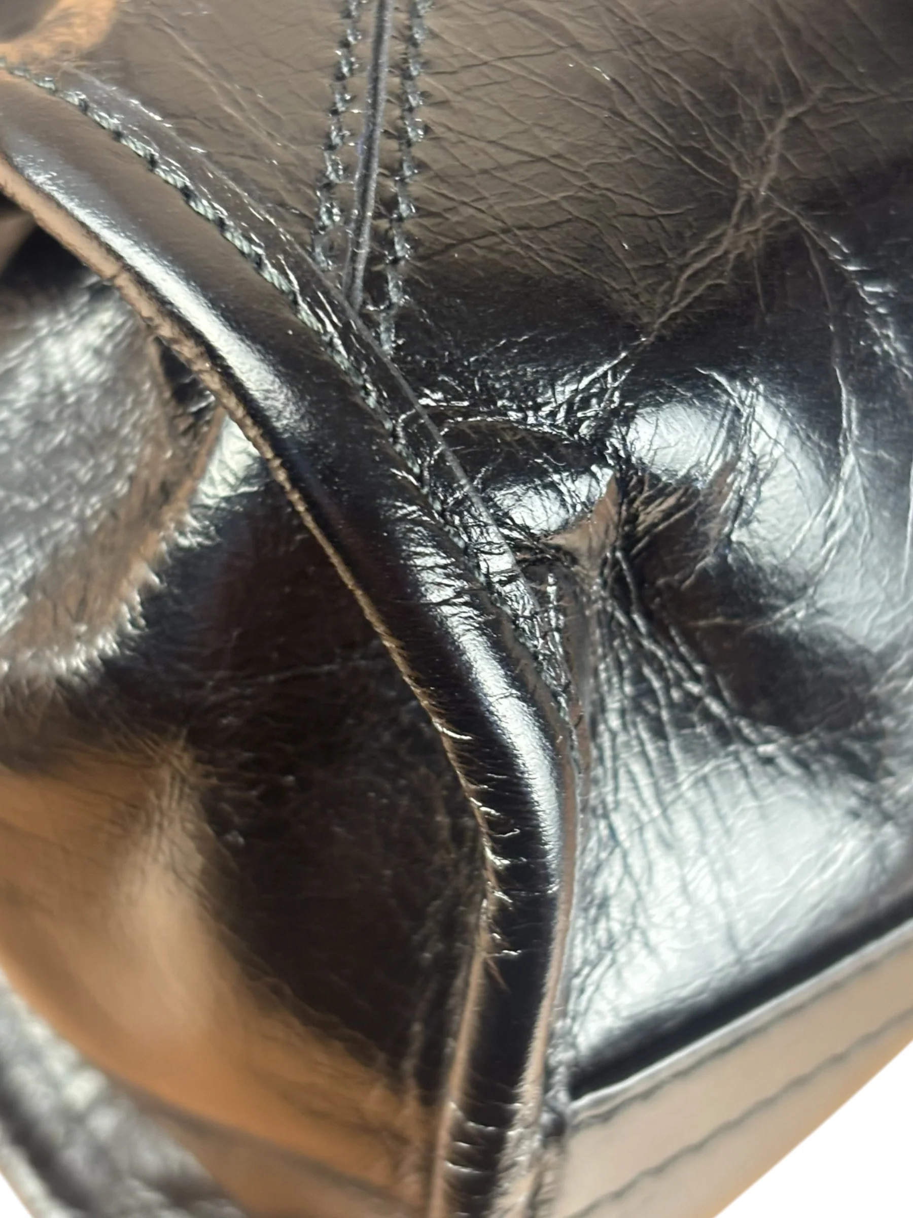 Prada Calfskin Bonnie Shoulder Bag Black - Image 16