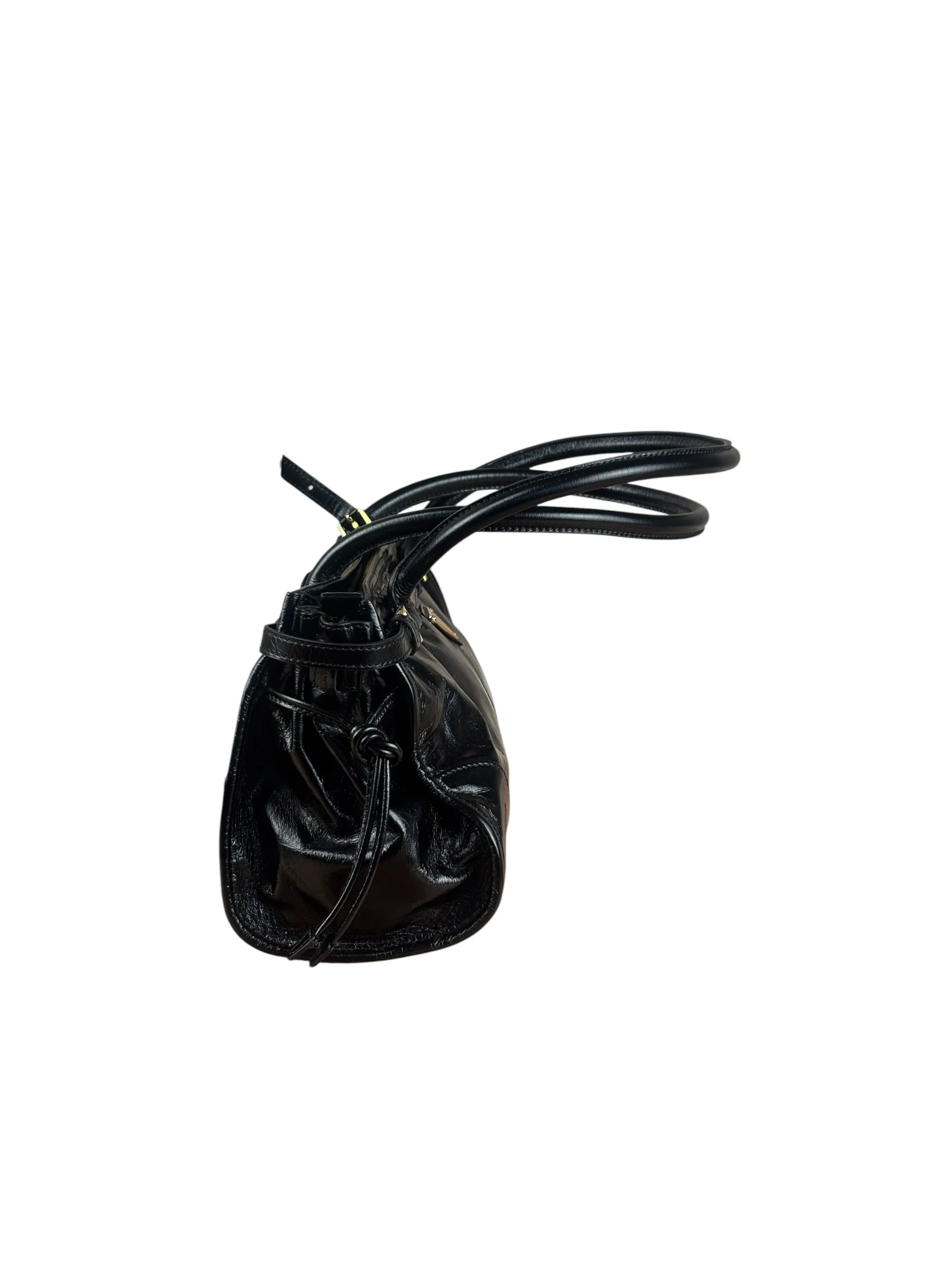 Prada Calfskin Bonnie Shoulder Bag Black - Image 5