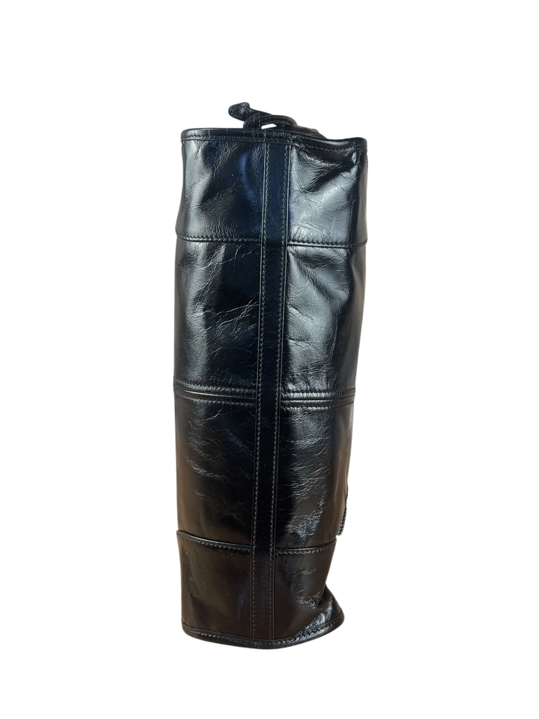 Prada Calfskin Bonnie Shoulder Bag Black - Image 6
