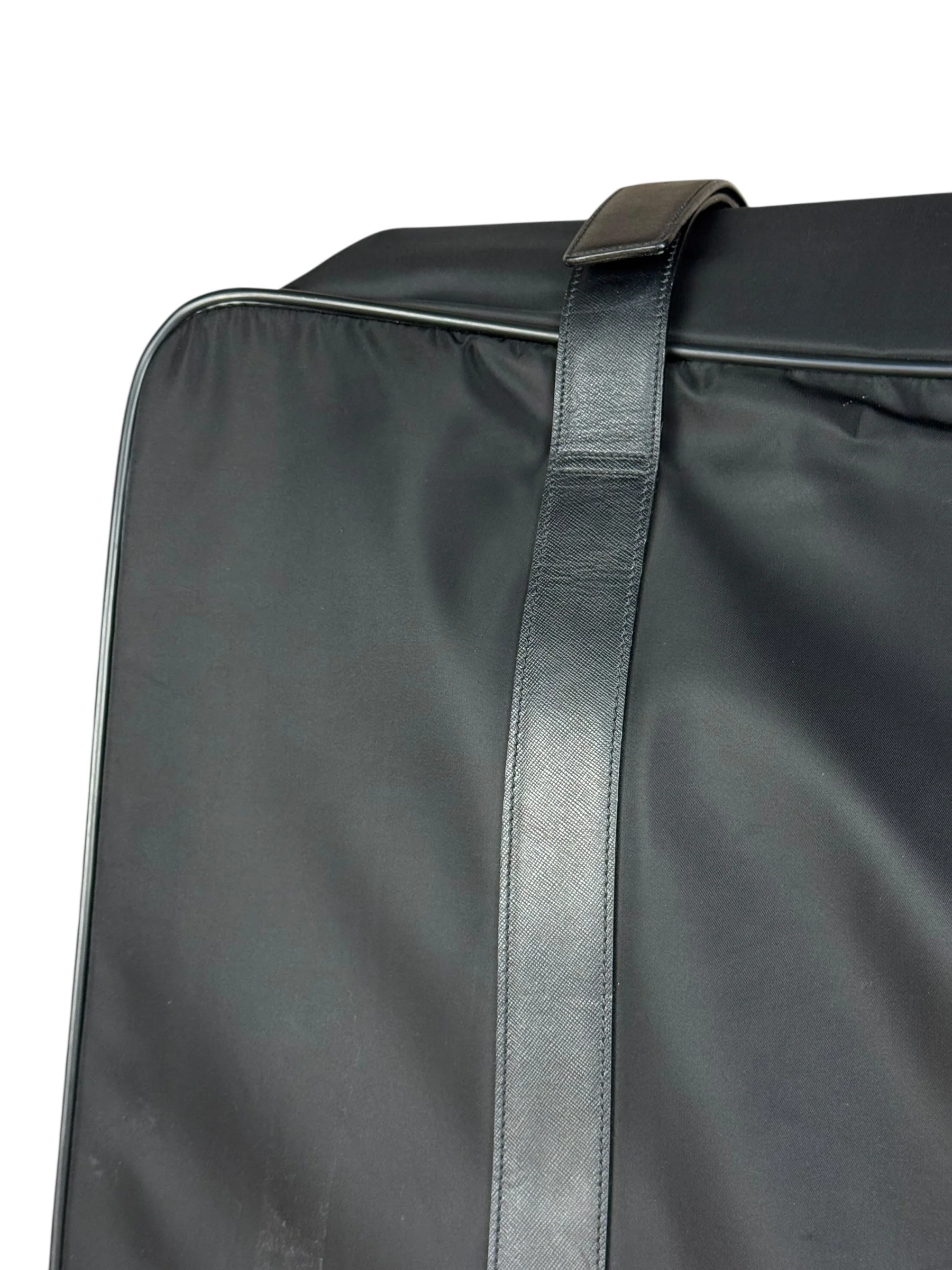 Prada Nylon Saffiano Travel Suitcase - Image 10