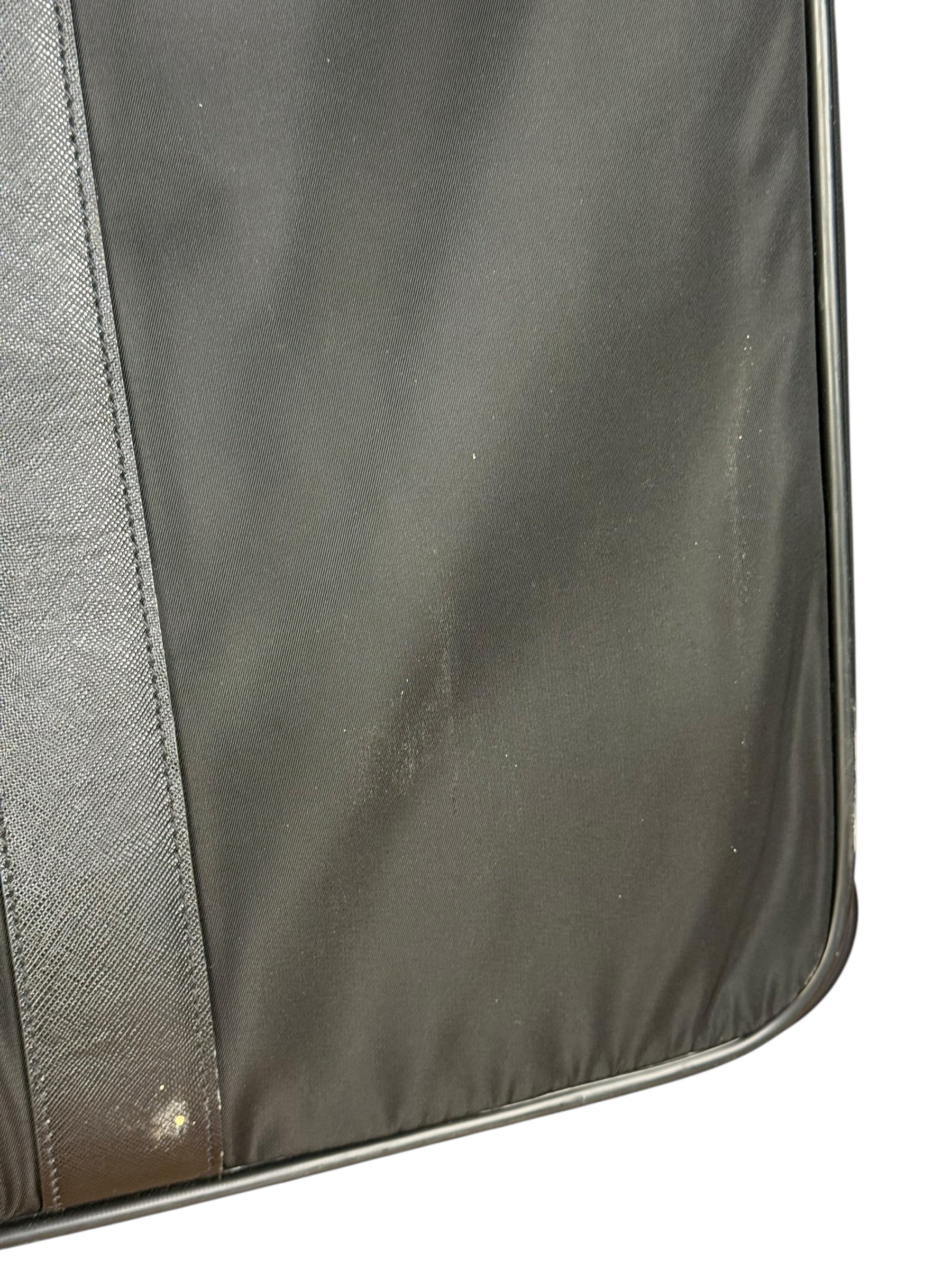 Prada Nylon Saffiano Travel Suitcase - Image 11