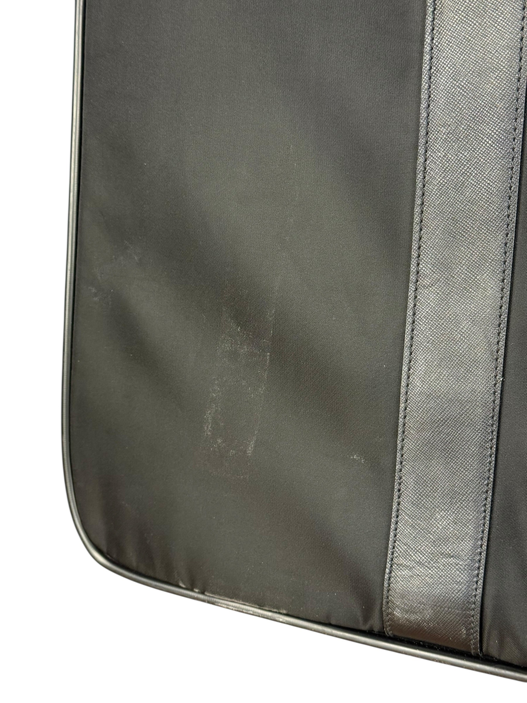 Prada Nylon Saffiano Travel Suitcase - Image 13