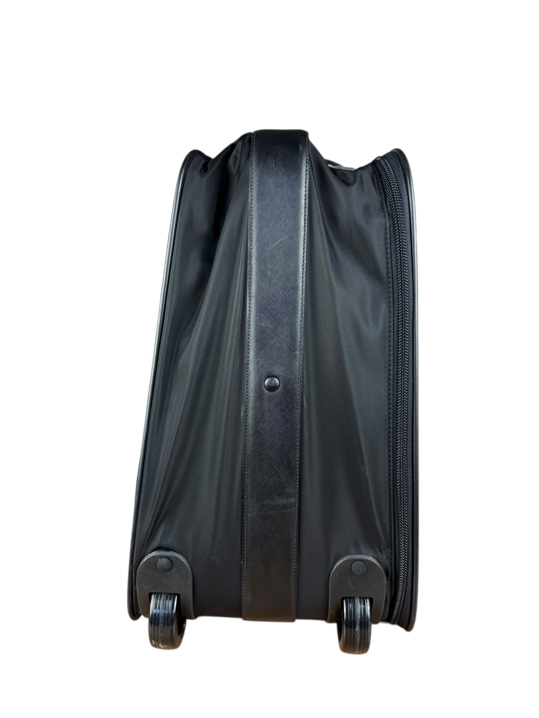 Prada Nylon Saffiano Travel Suitcase - Image 14