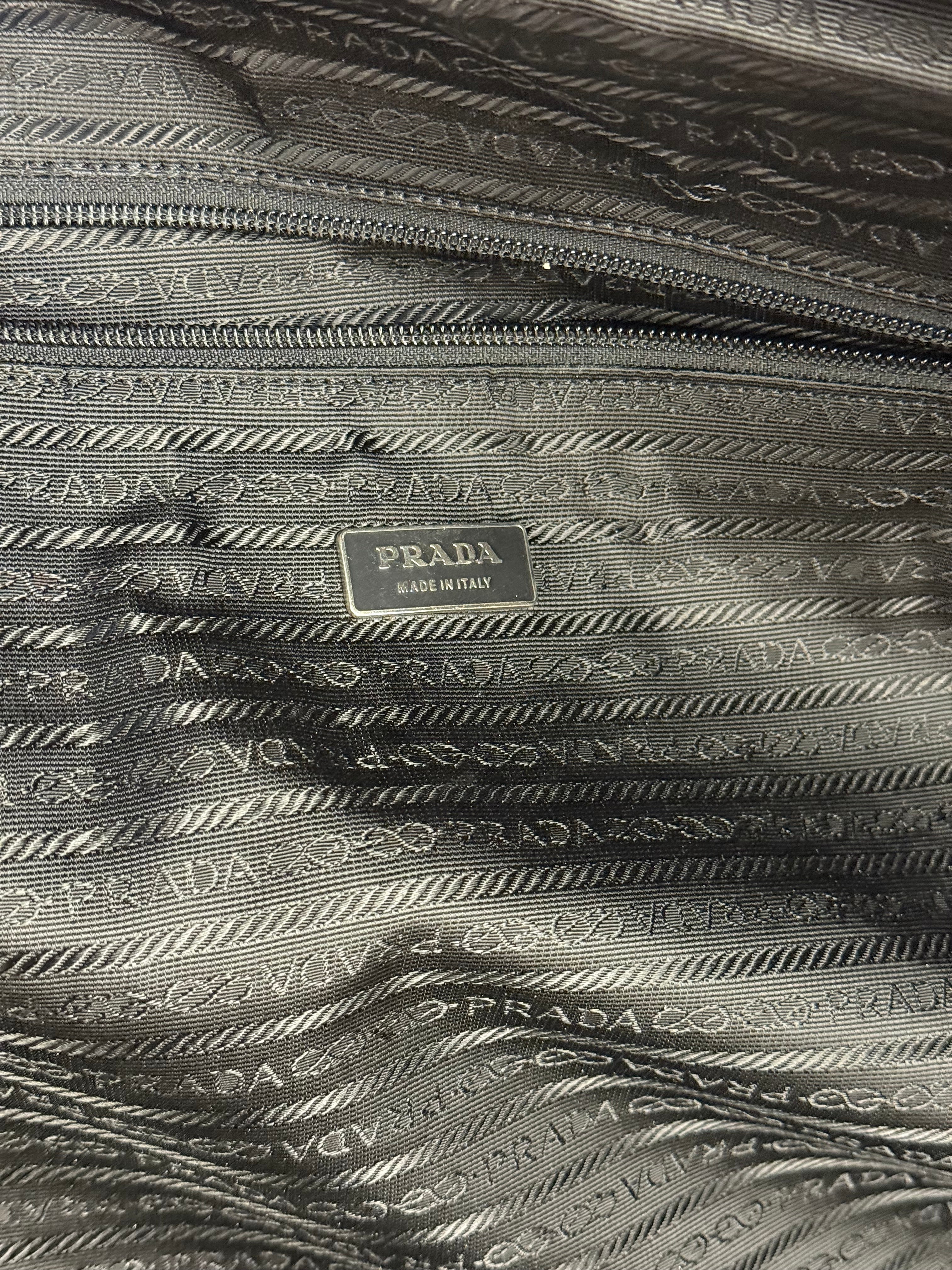 Prada Nylon Saffiano Travel Suitcase - Image 31