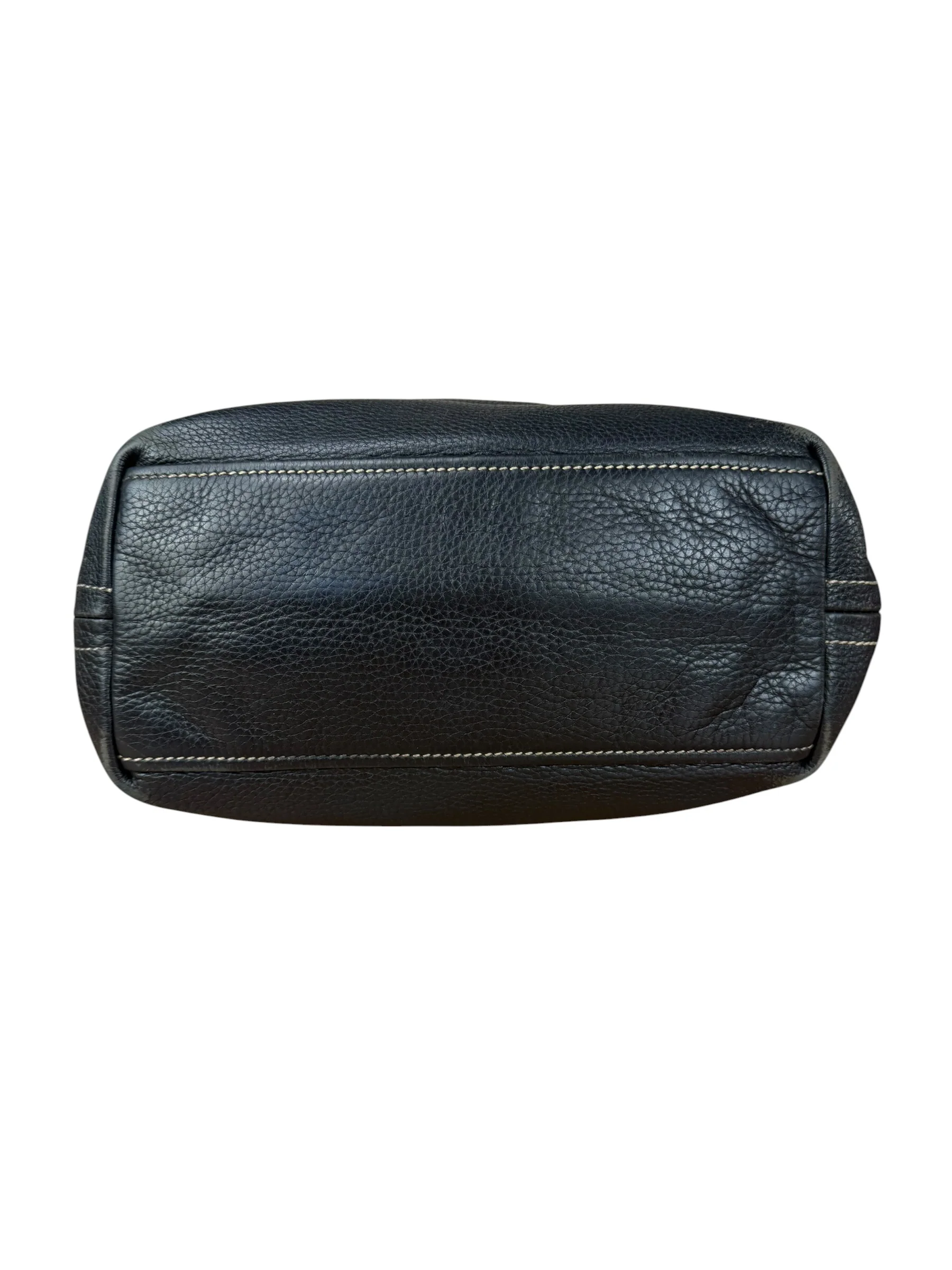 Prada Vintage Black Pebbled Leather Hobo Bag - Image 17